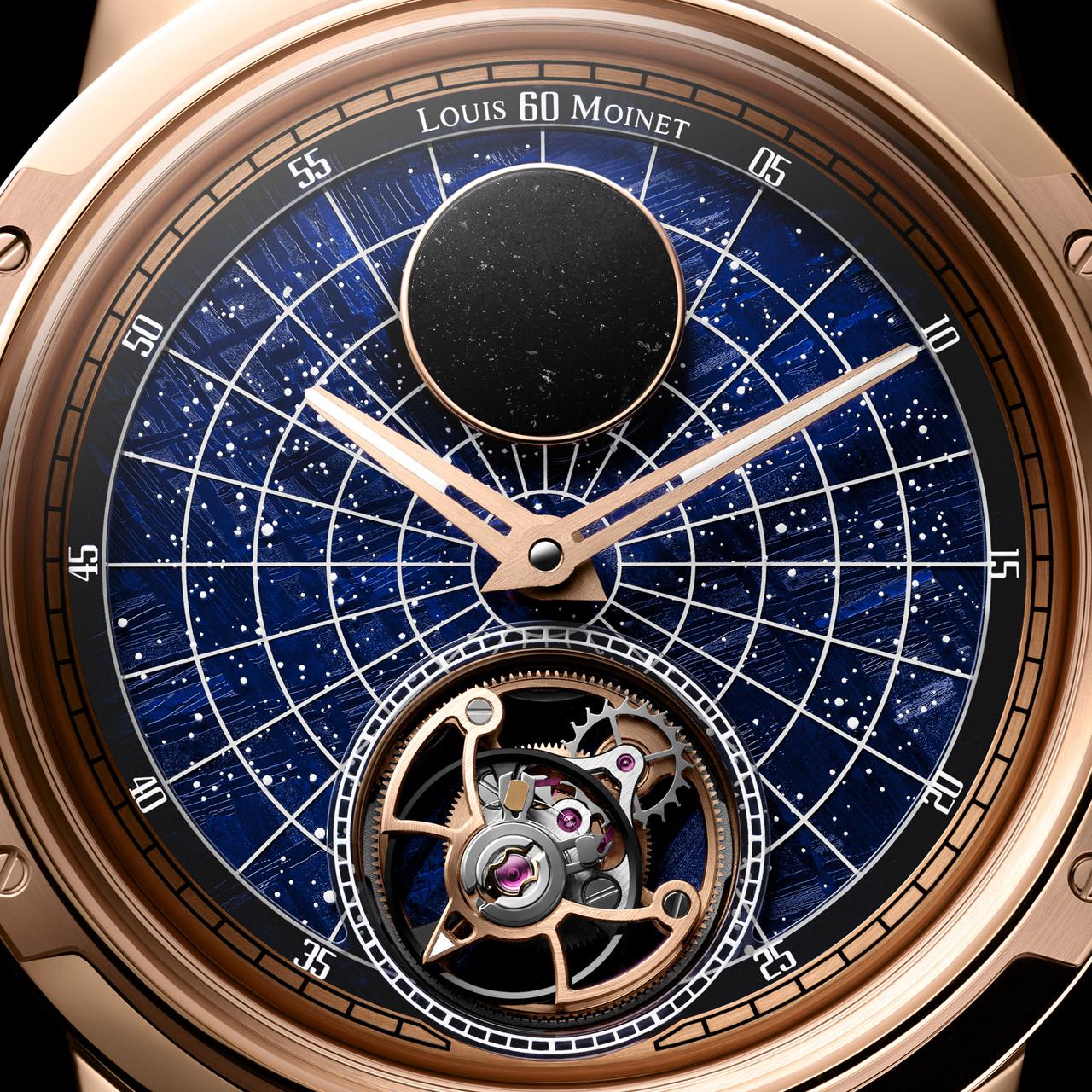 Louis Moinet Starman ref. LM-139 dial