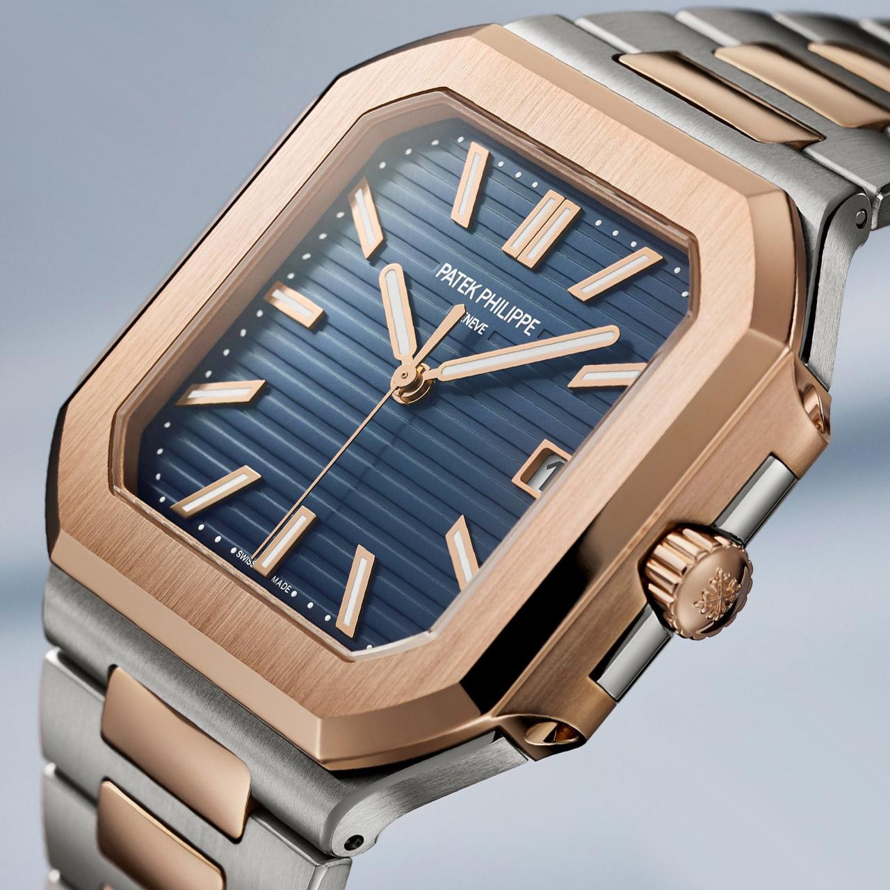 Patek Philippe Cubitus 5821/1AR-001 steel-gold side