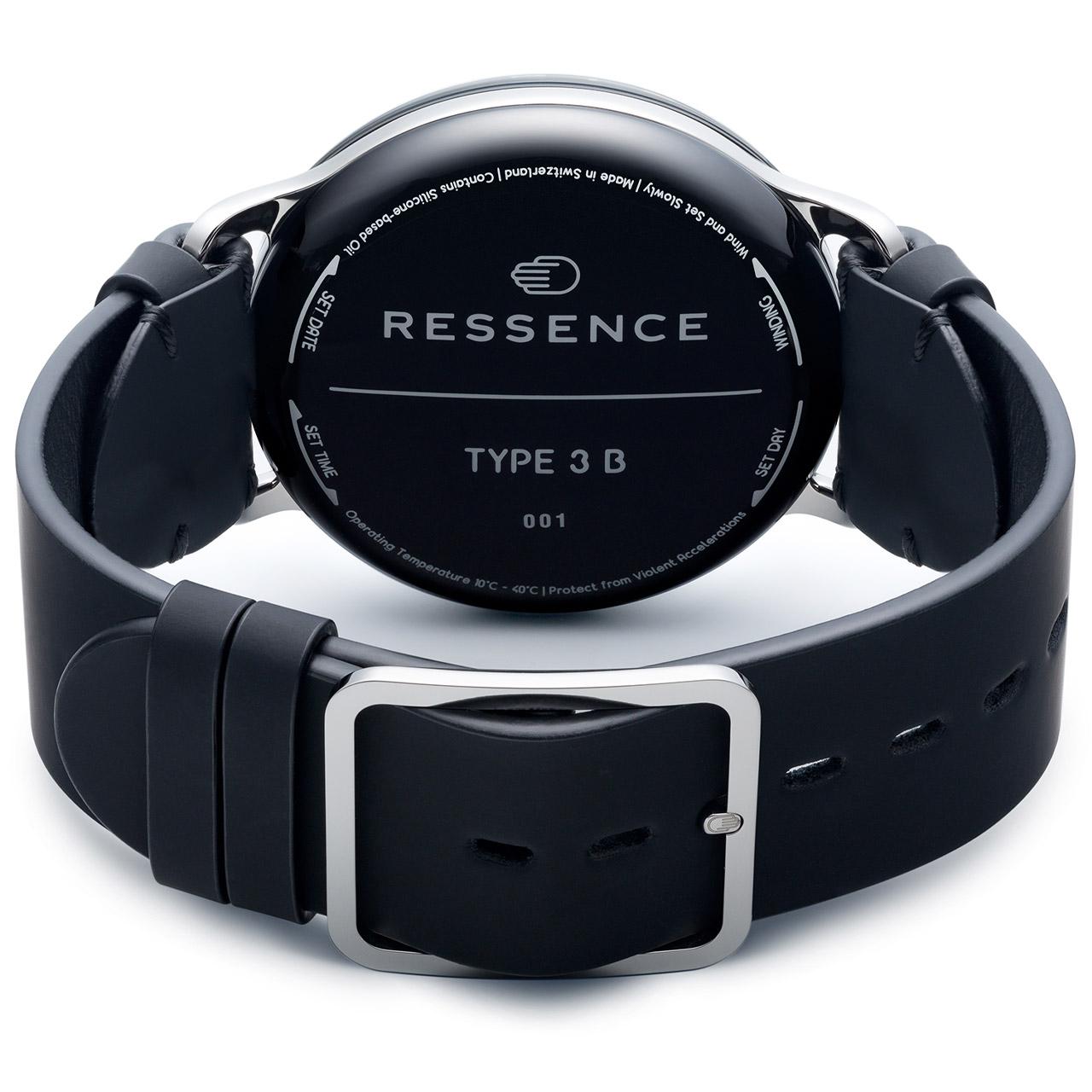 Ressence Type 3.6 B - black back