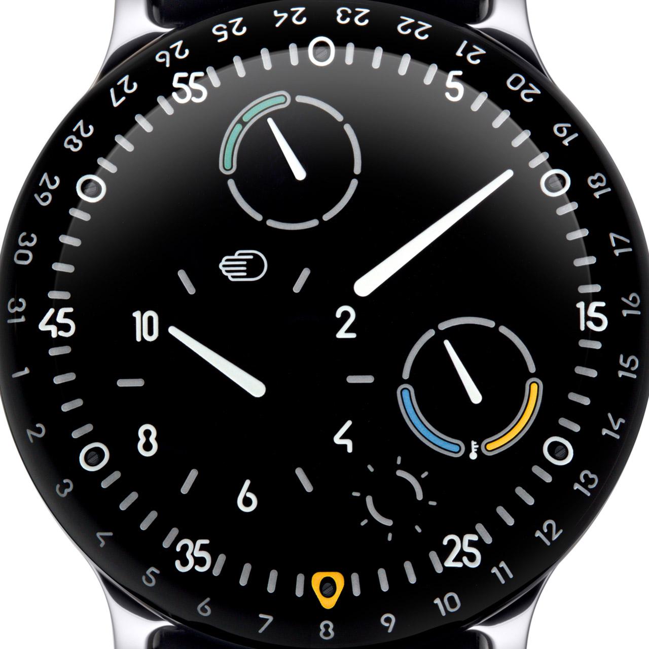 Ressence Type 3.6 B - black dial