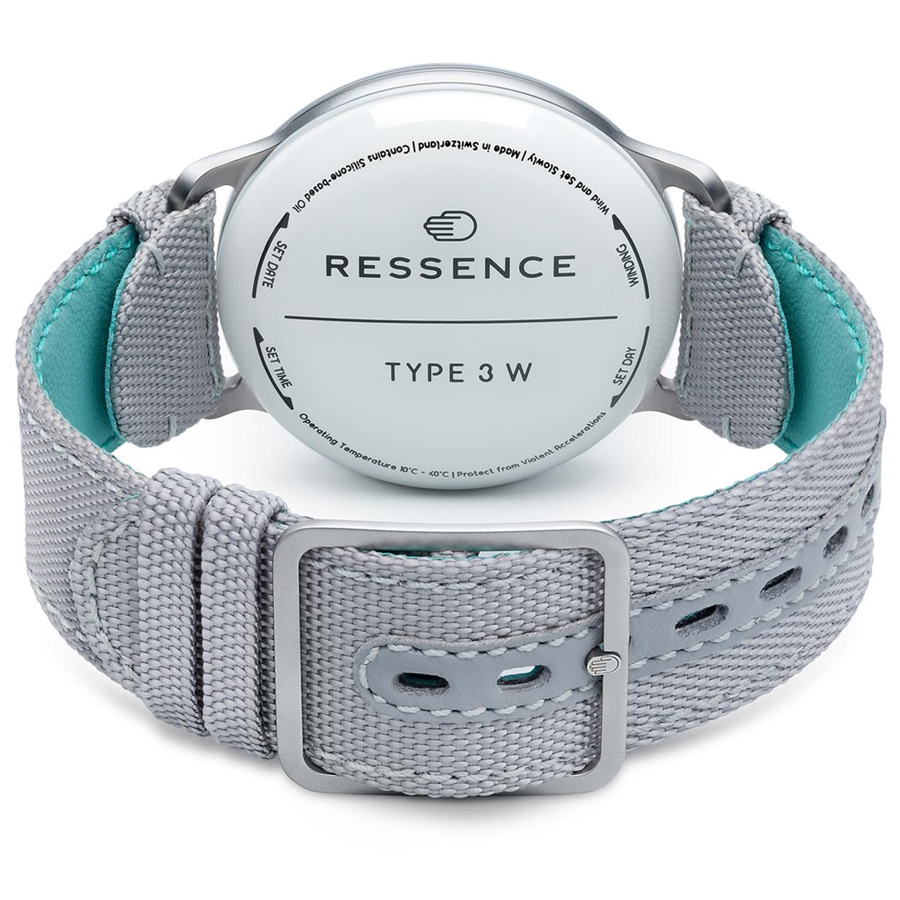 Ressence Type 3.6 W - white back