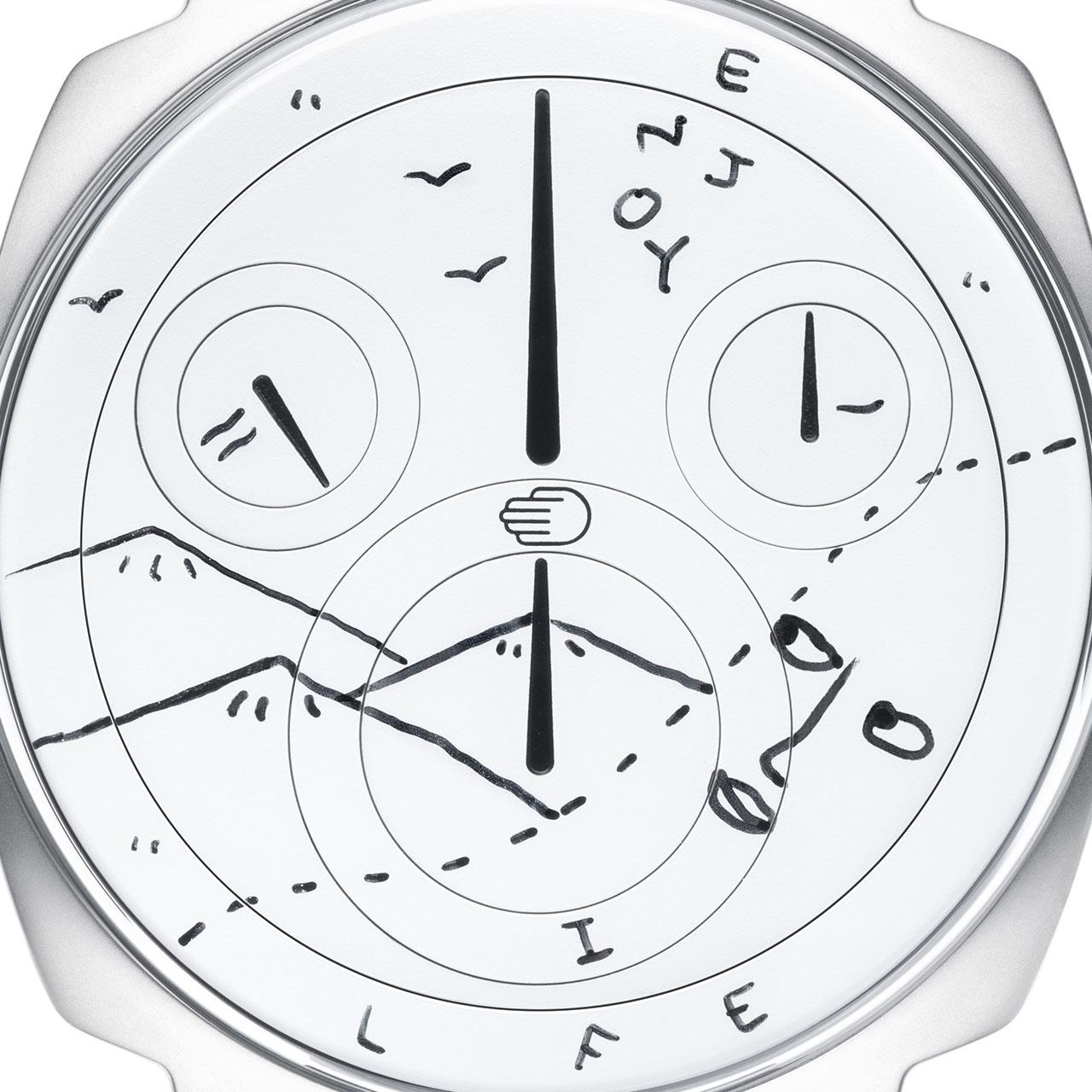 Ressence Type 1 2 SHA Shantell Martin dial normal