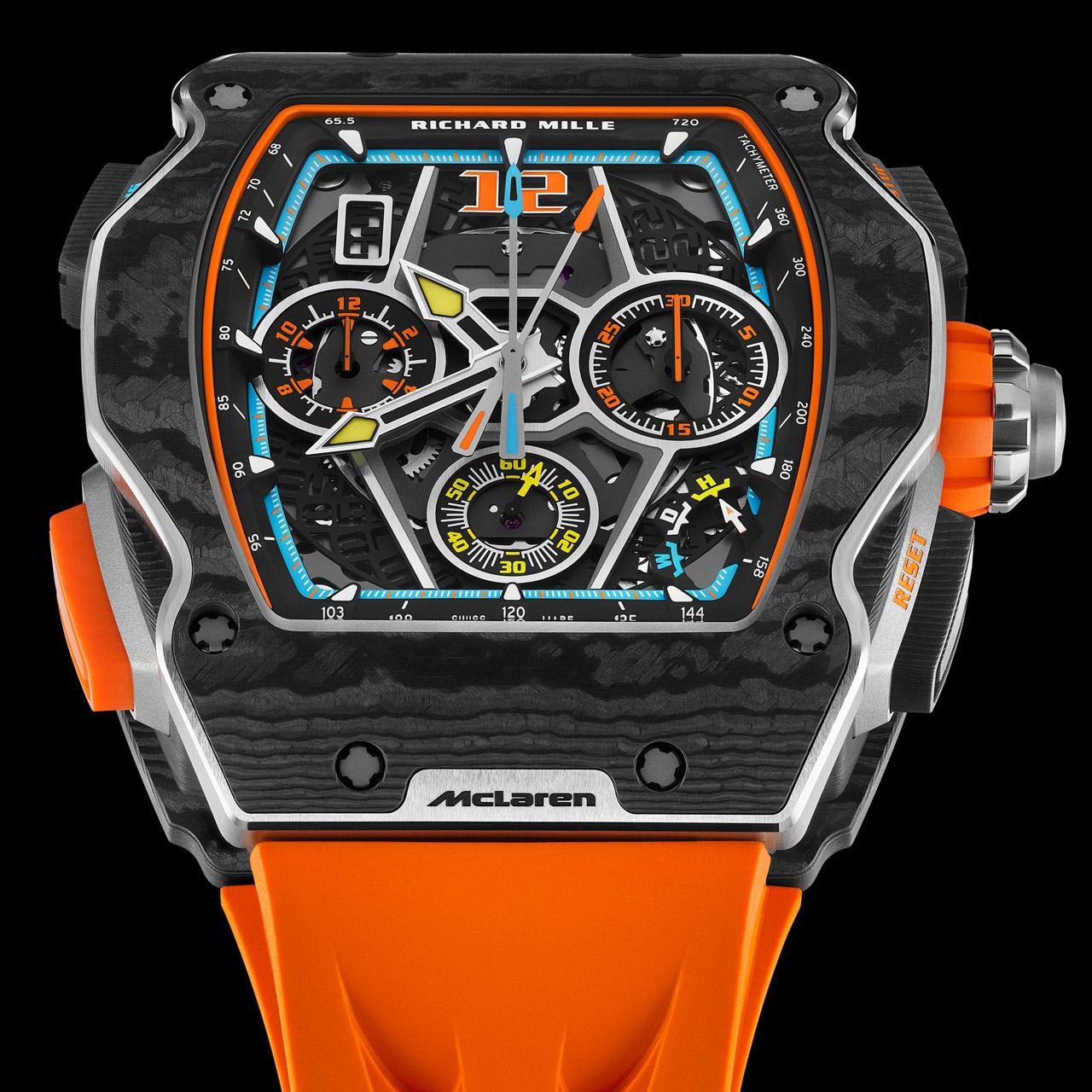 Richard Mille RM 65-01 Automatic Split-Seconds Chronograph McLaren W1 top