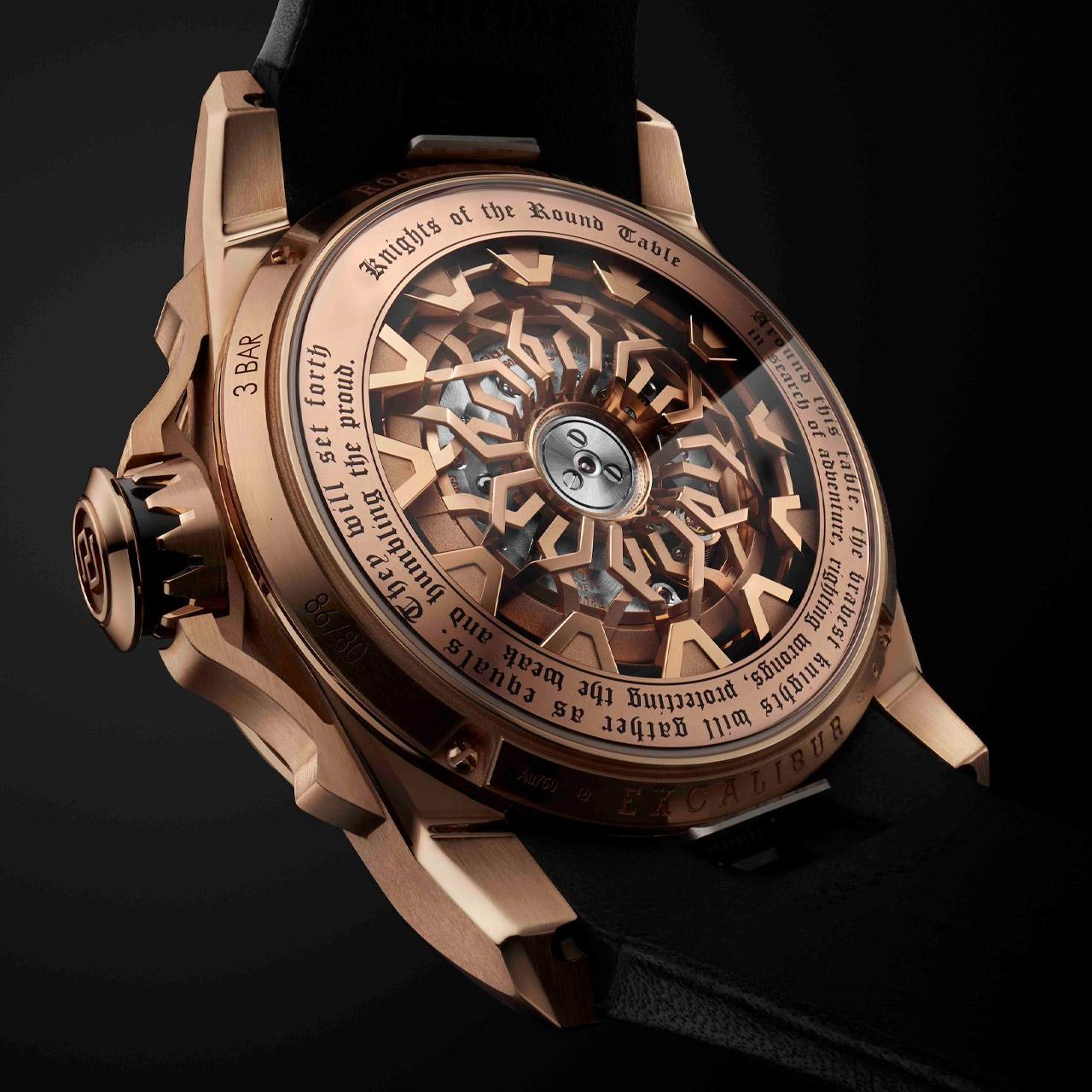 Roger Dubuis Knights of the Round Table - The Omniscient Merlin ref. DBEX1094 back