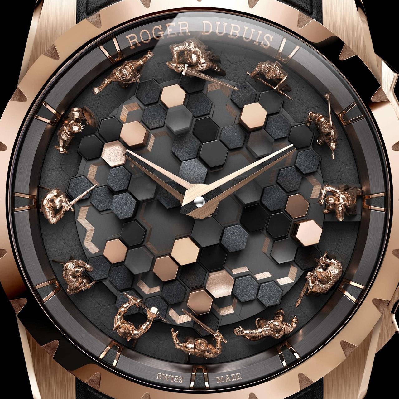 Roger Dubuis Knights of the Round Table - The Omniscient Merlin ref. DBEX1094 dial