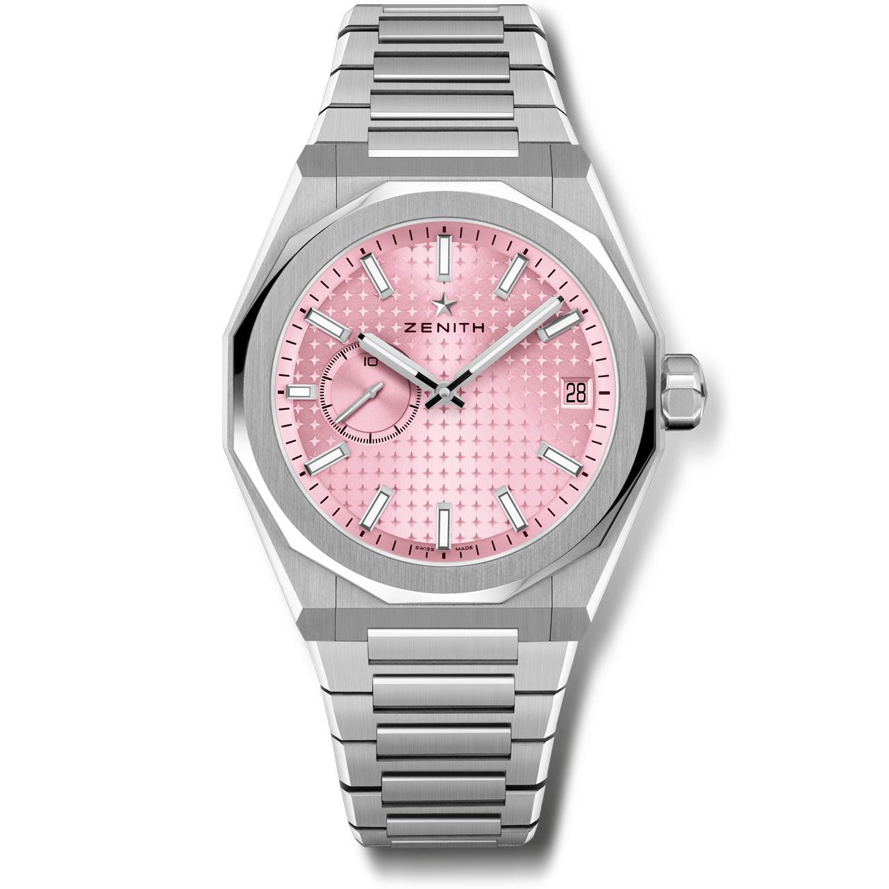 Zenith Defy Skyline Pink 41 mm Edition Susan G. Komen ref. 03.9301.3620/18.I001 bracelet