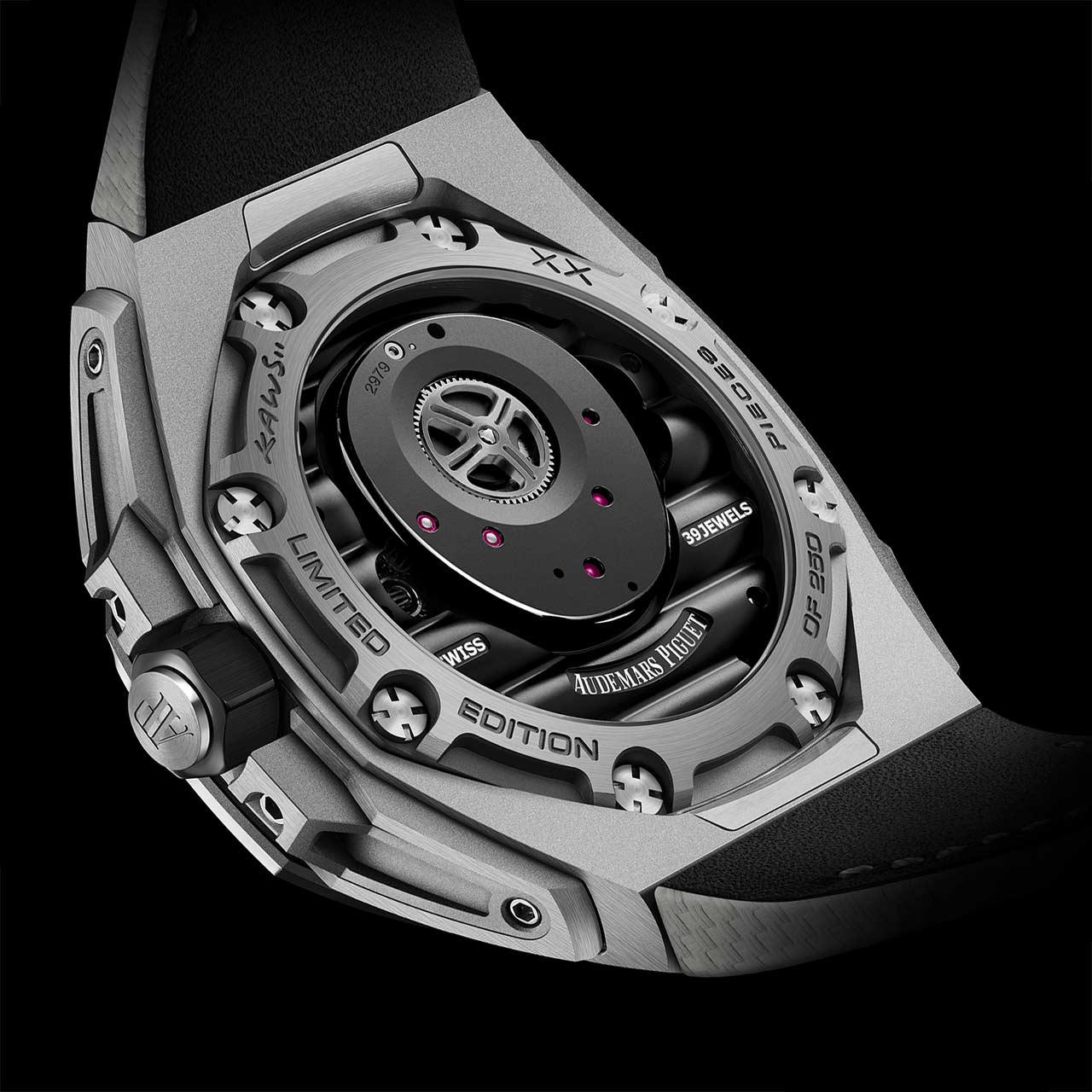 Audemars Piguet Royal Oak Concept Tourbillon Companion ref. 26656TI.GG.D019VE.01 back