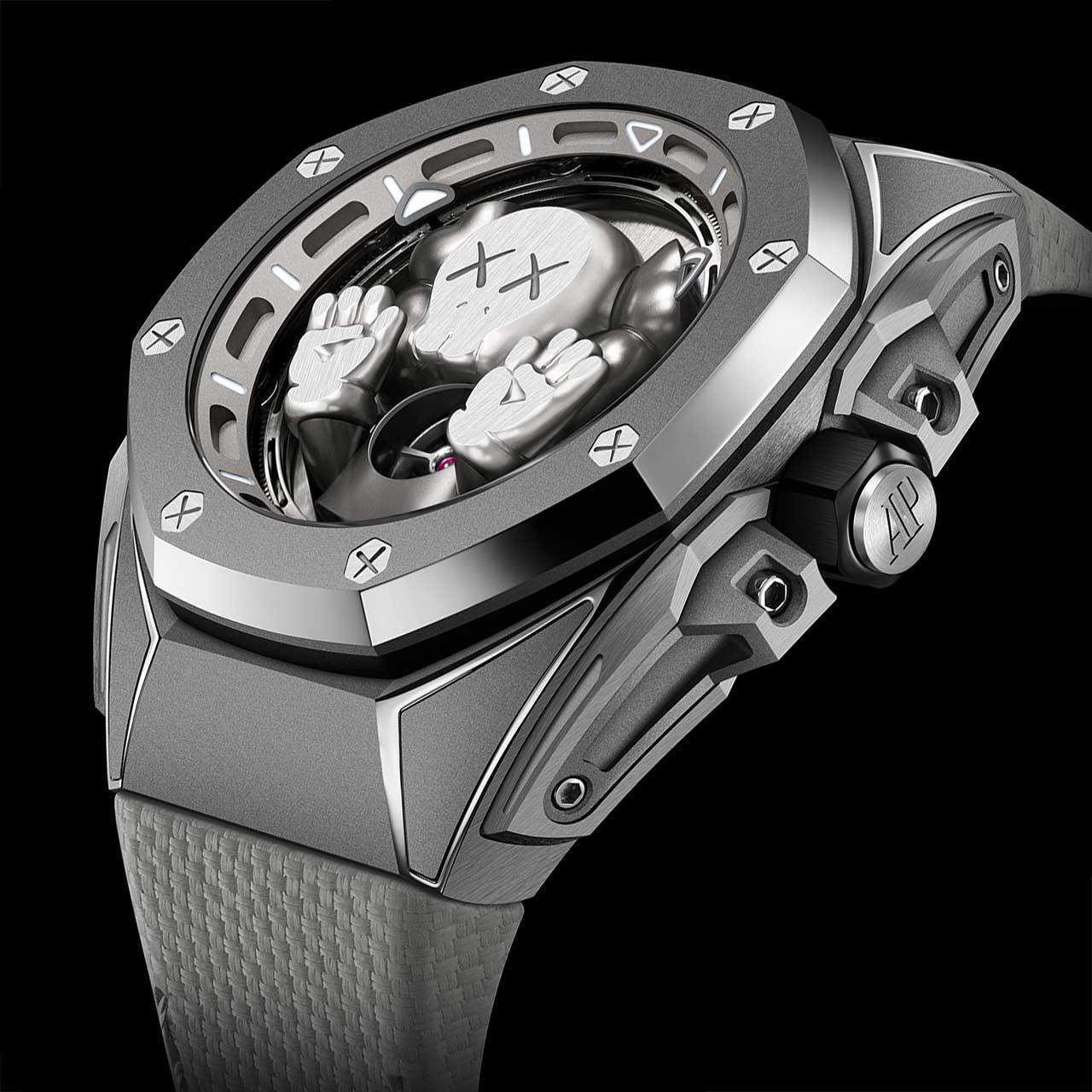 Audemars Piguet Royal Oak Concept Tourbillon Companion ref. 26656TI.GG.D019VE.01 side