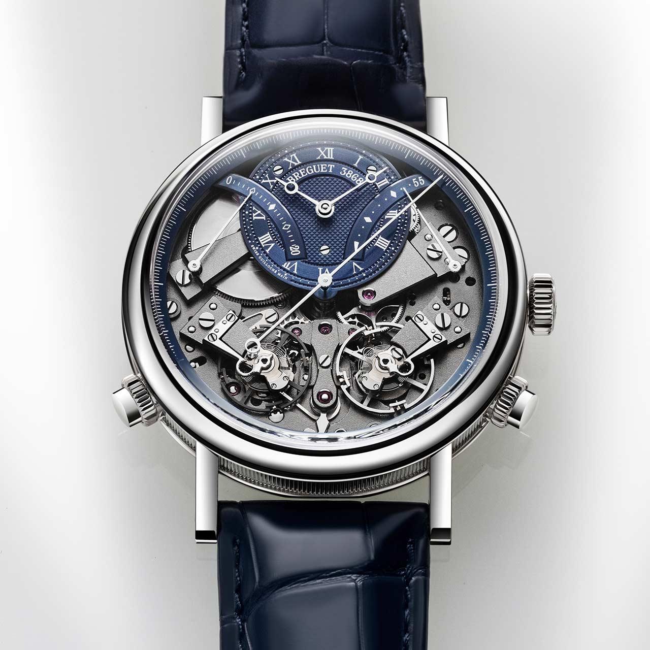 Breguet Tradition Chronographe Indépendant 7077 ref. 7077BB/GY/9XV front