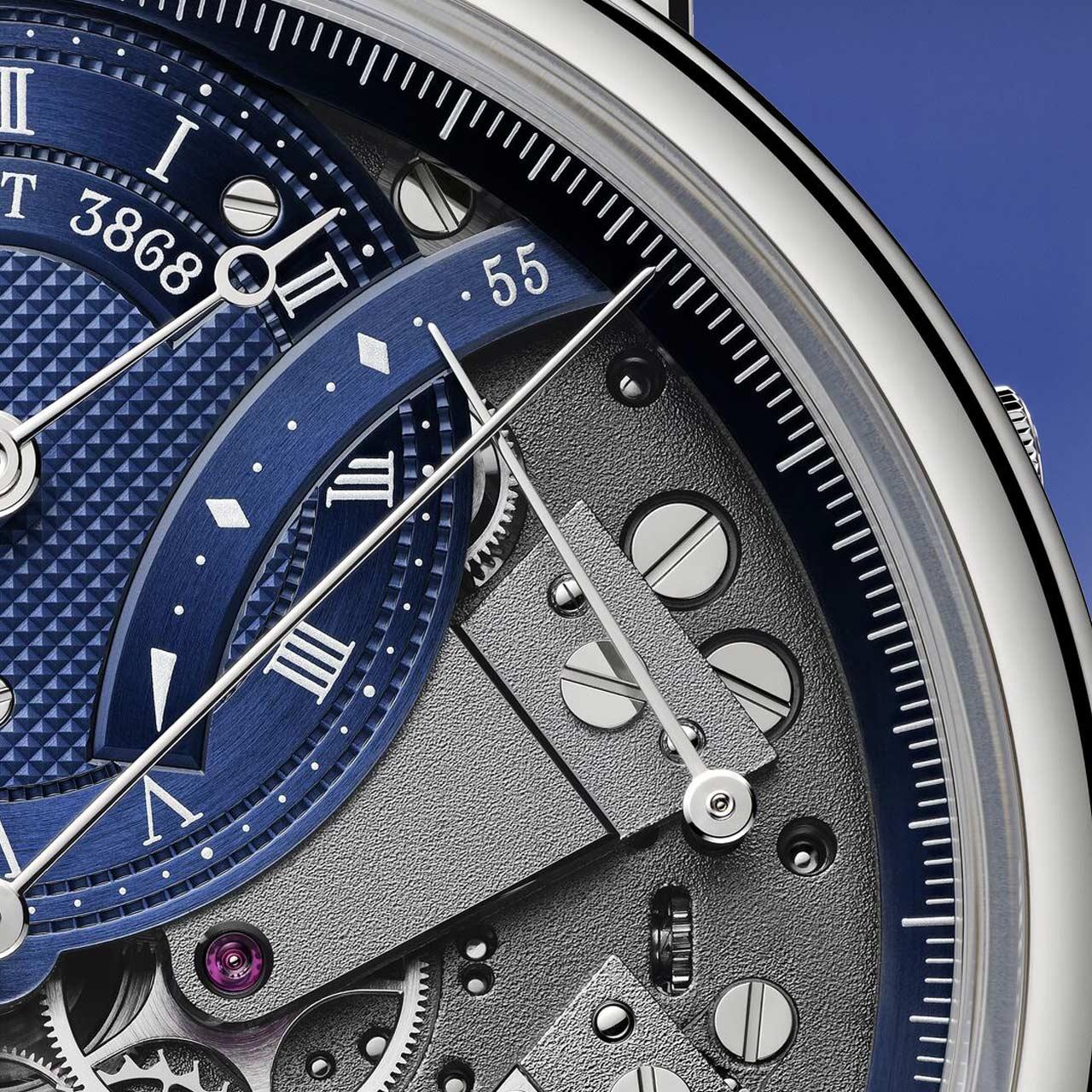 Breguet Tradition Chronographe Indépendant 7077 ref. 7077BB/GY/9XV power reserve