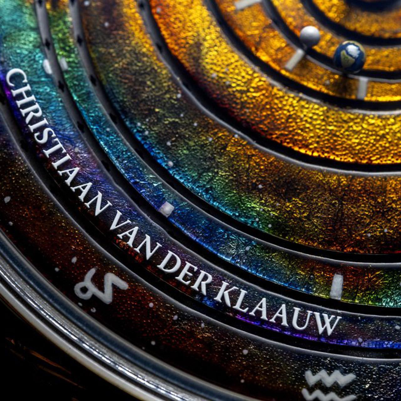 Christiaan van der Klaauw Grand Planetarium Eccentric Sincere Platinum Jubilee Edition earth and moon