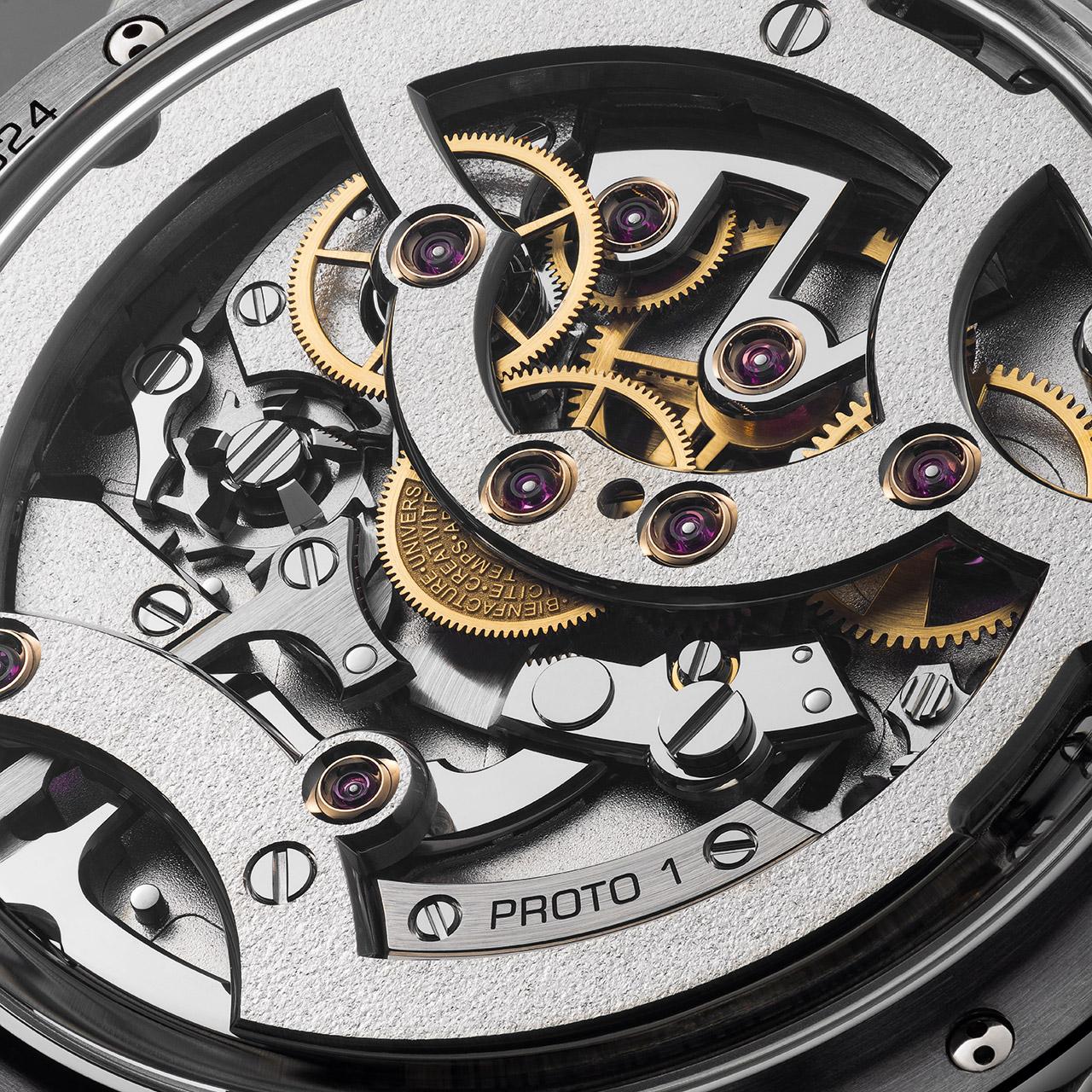 Greubel Forsey Nano Foudroyante EWT caliber detail