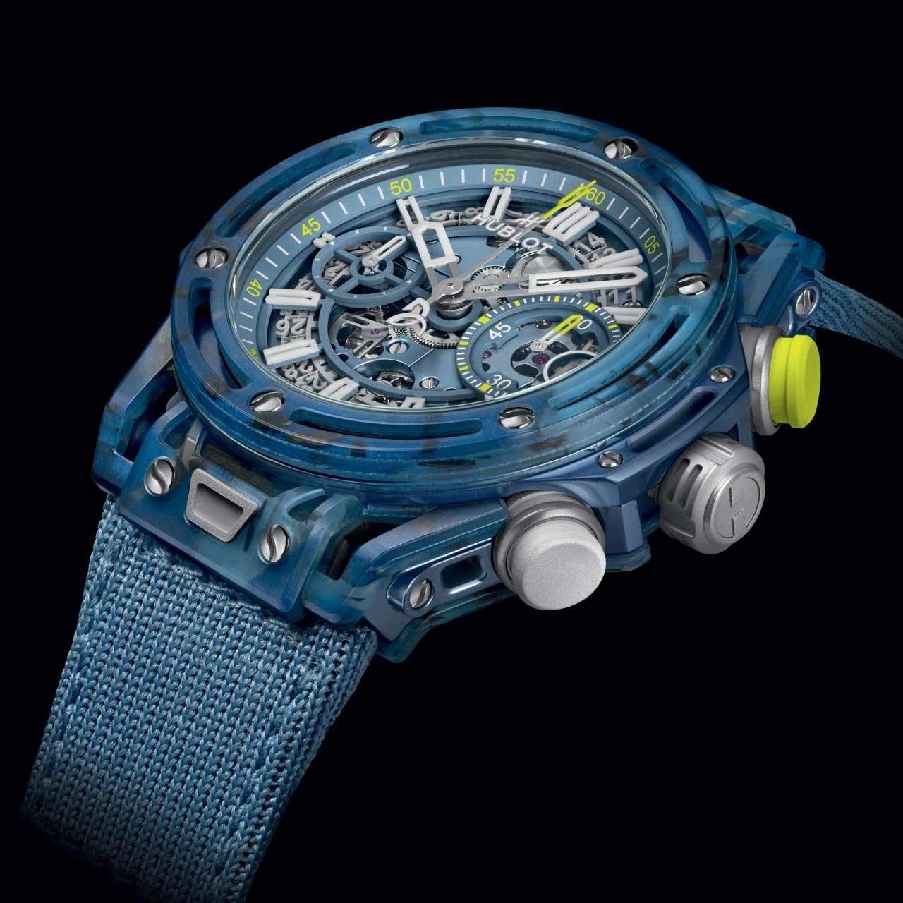 Hublot Big Bang Unico Novak Djokovic ref. 441.QKB.5120.NR.DJO24 side