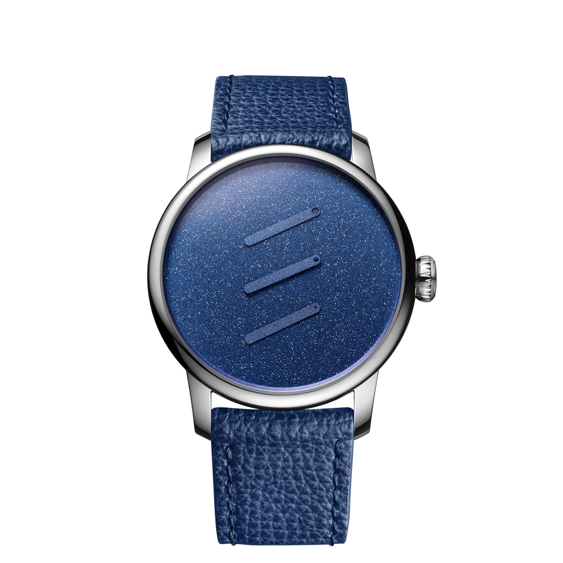 Louis Erard Le Régulateur x Olivier Mosset TimeForArt Edition