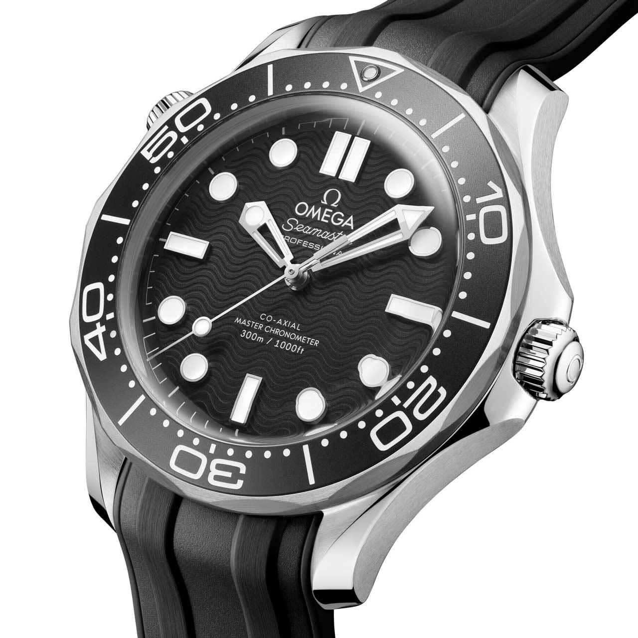 Omega Seamaster Diver 300M Monochrome black rubber side