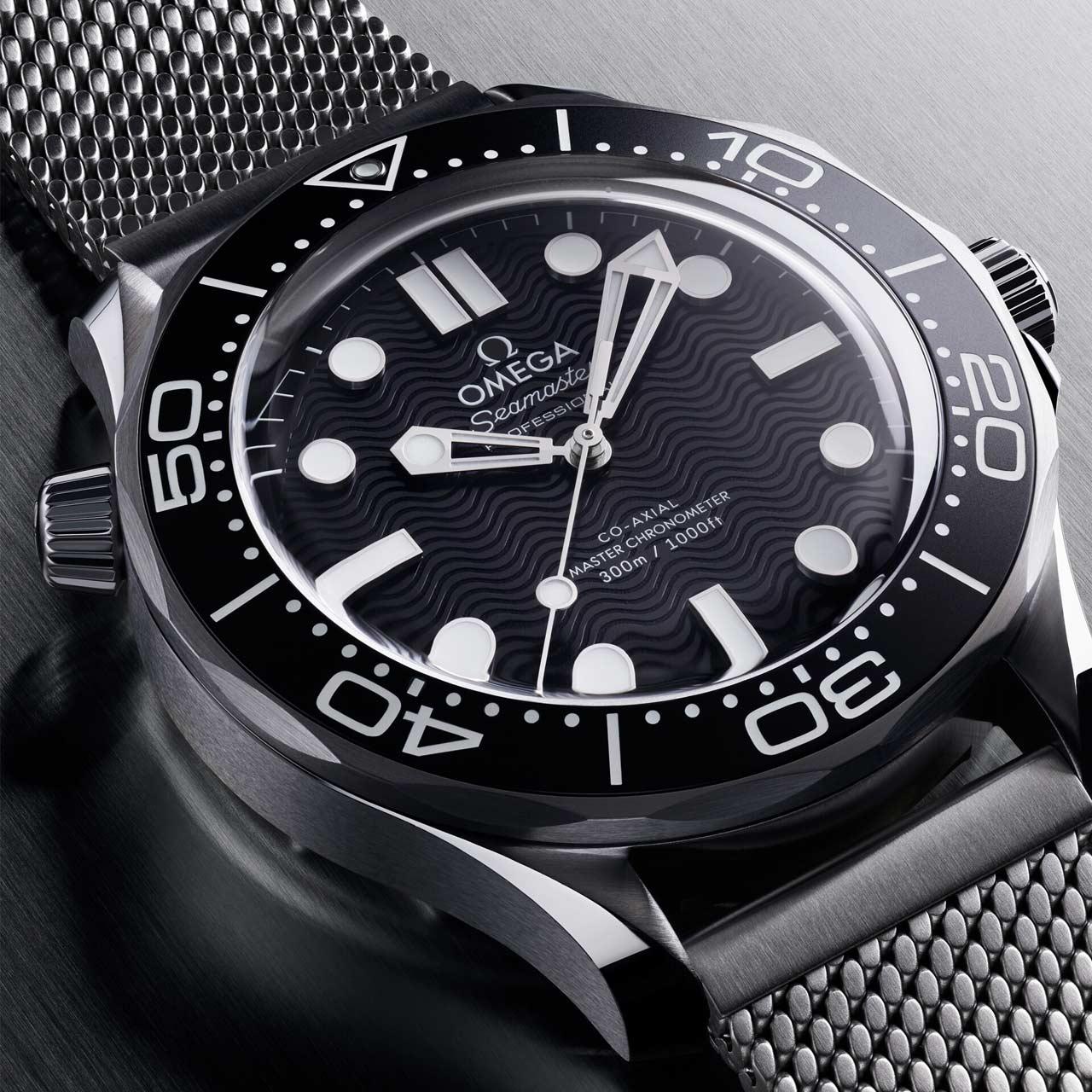 Omega Seamaster Diver 300M Monochrome black steel black dial