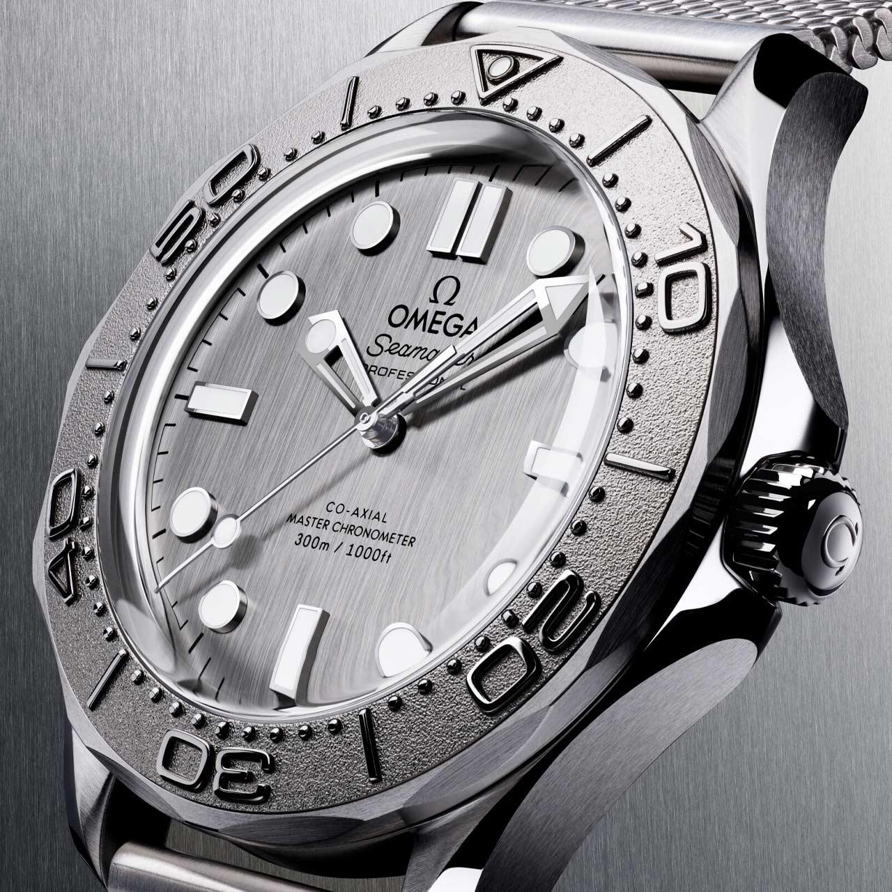 Omega Seamaster Diver 300M Monochrome steel steel dial