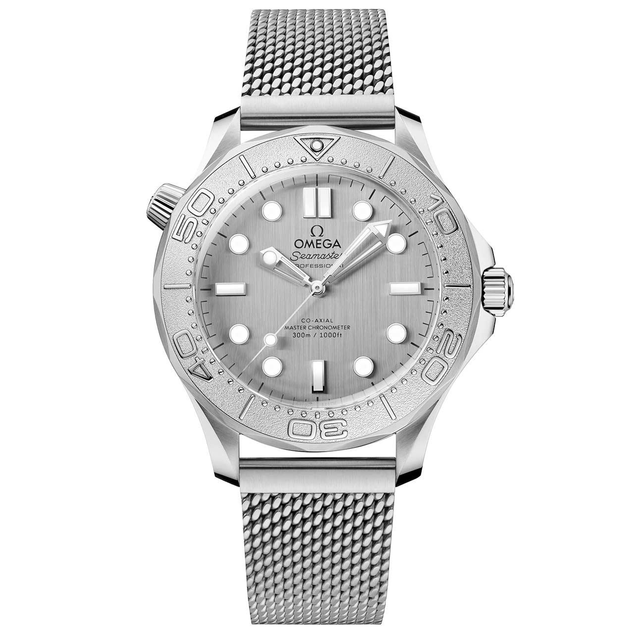 Omega seamaster stainless steel best sale