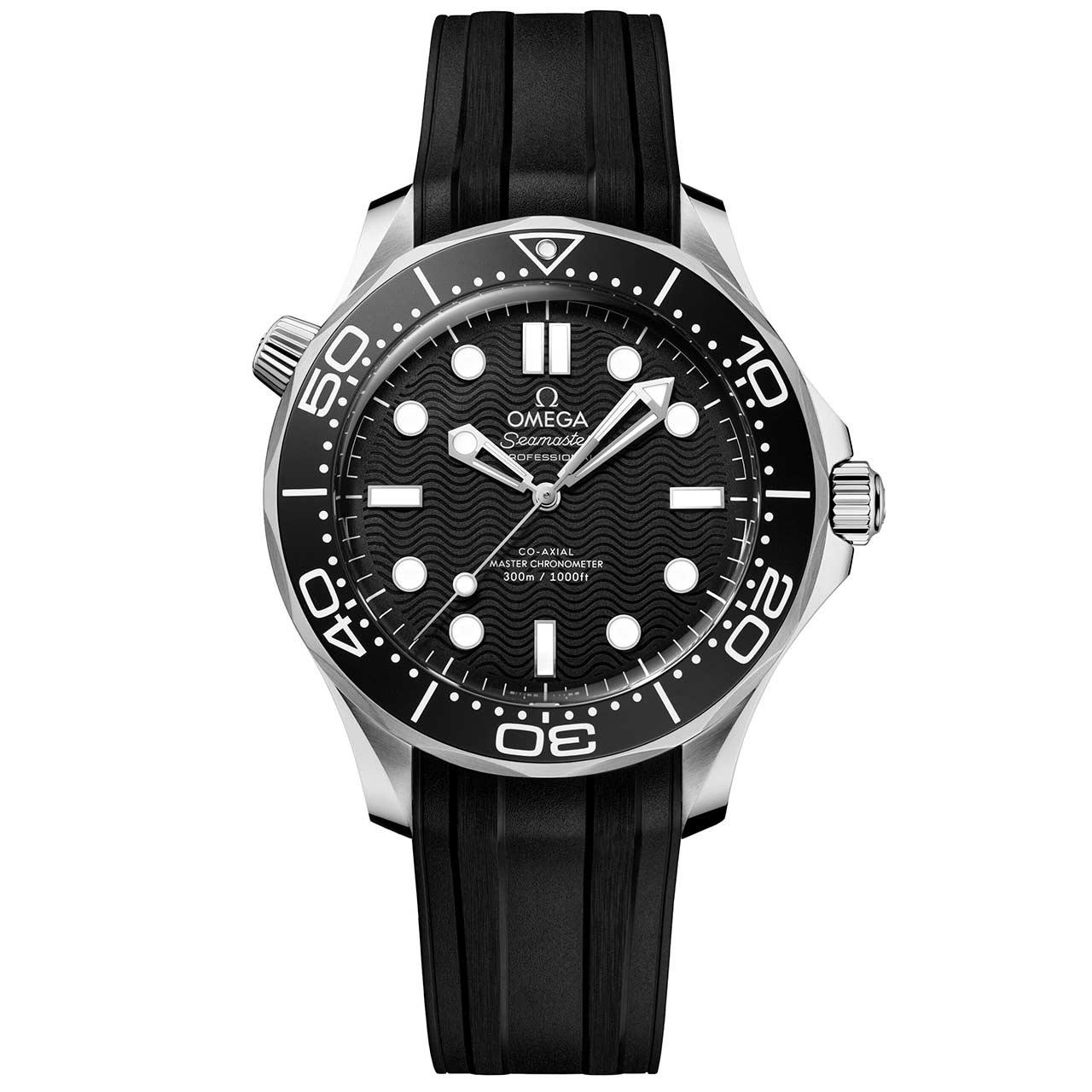 Omega Seamaster Diver 300M Monochrome ref. 210.32.42.20.01.003 (black/rubber)