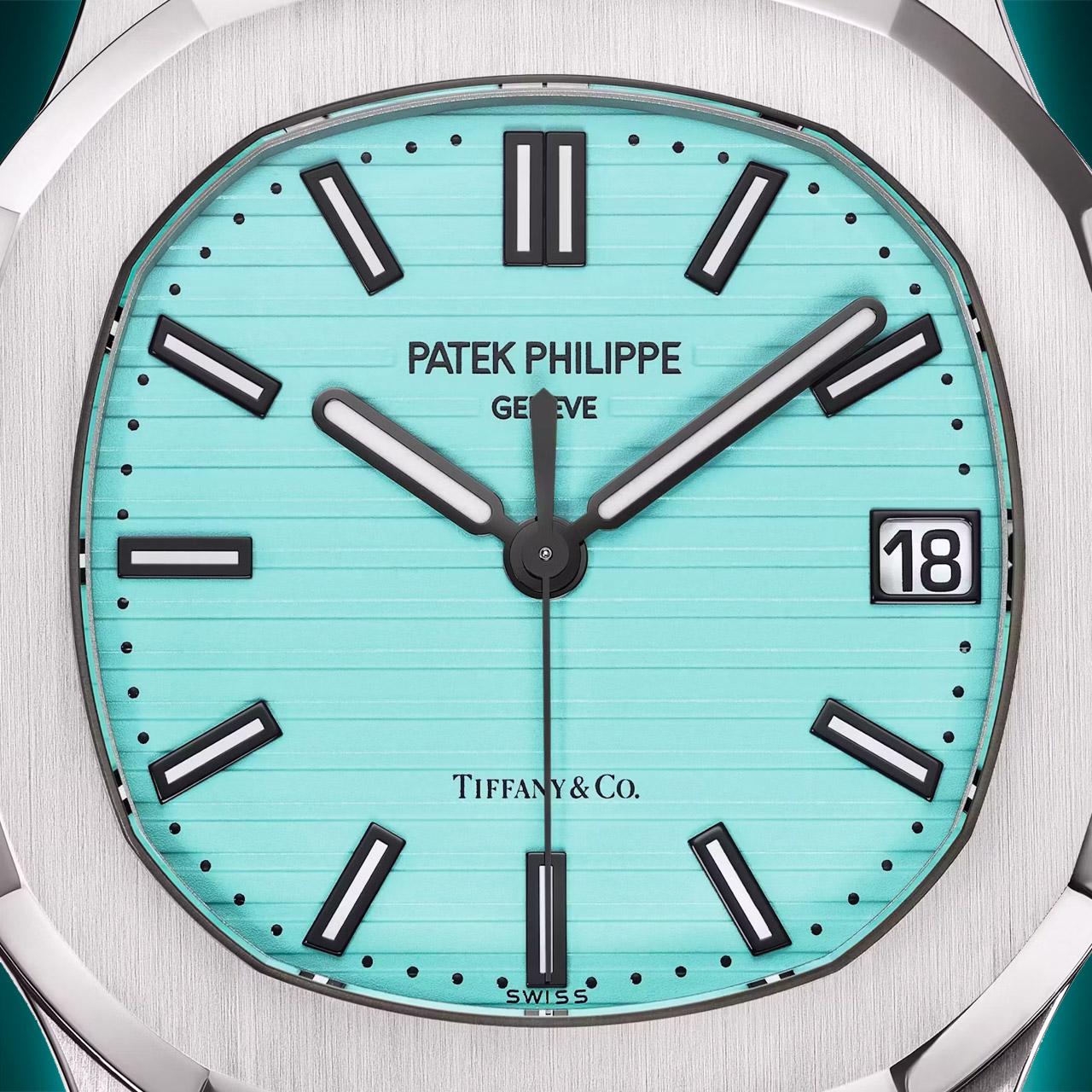 Patek Philippe Nautilus Ref. 5711/1A-018 Tiffany & Co. dial