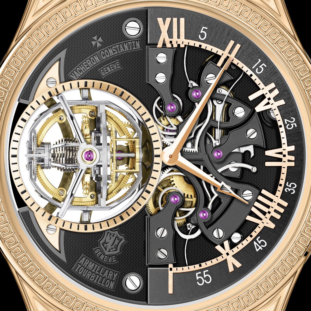 Vacheron Constantin Les Cabinotiers Le Temps Divin Greek Mythology ref. 9890C/000R-202C (pink gold) Ode to Chronos dial