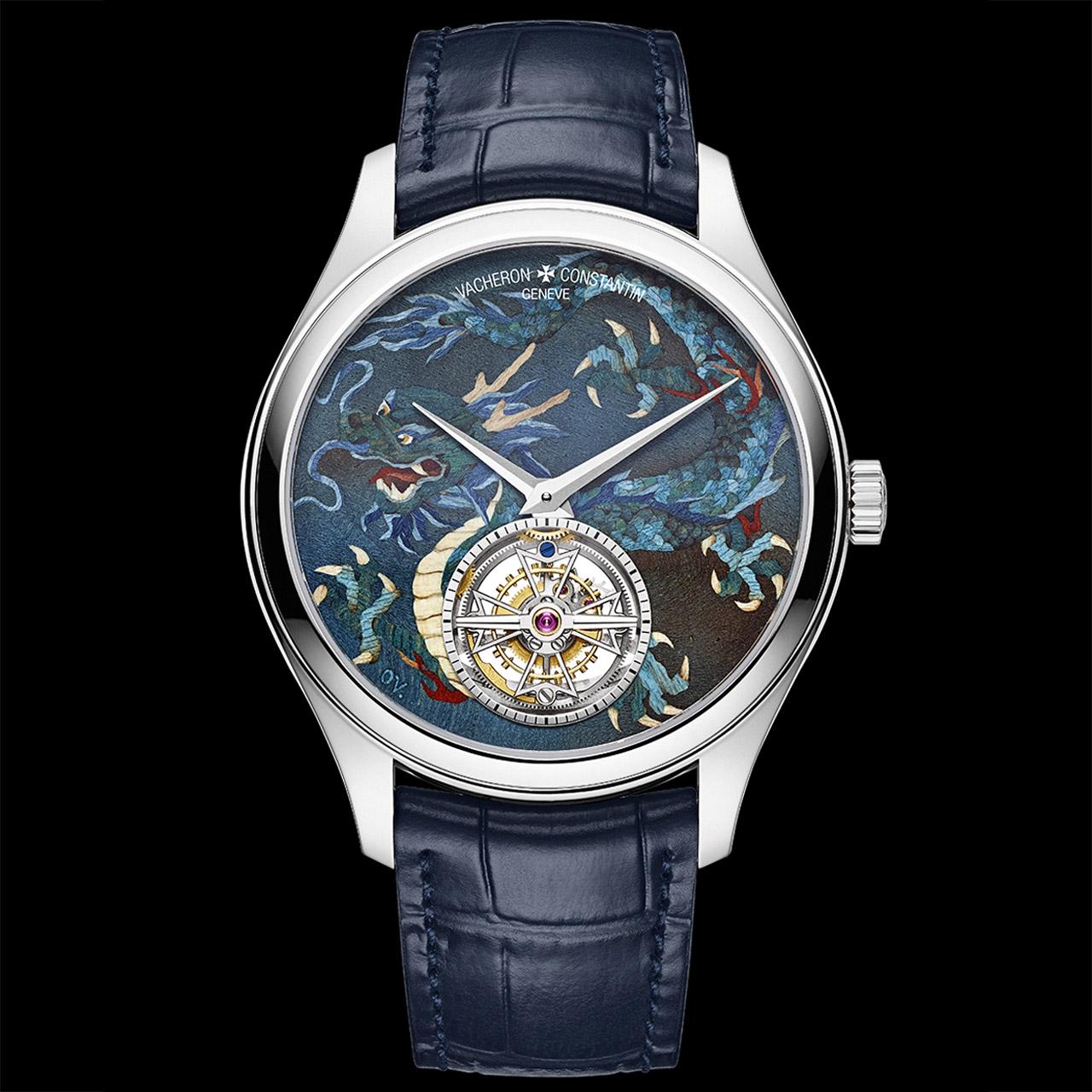 Vacheron Constantin Les Cabinotiers Le Temps Divin Ode to the four Guardians ref. 6040C/000G-153C (blue: Azure Dragon)