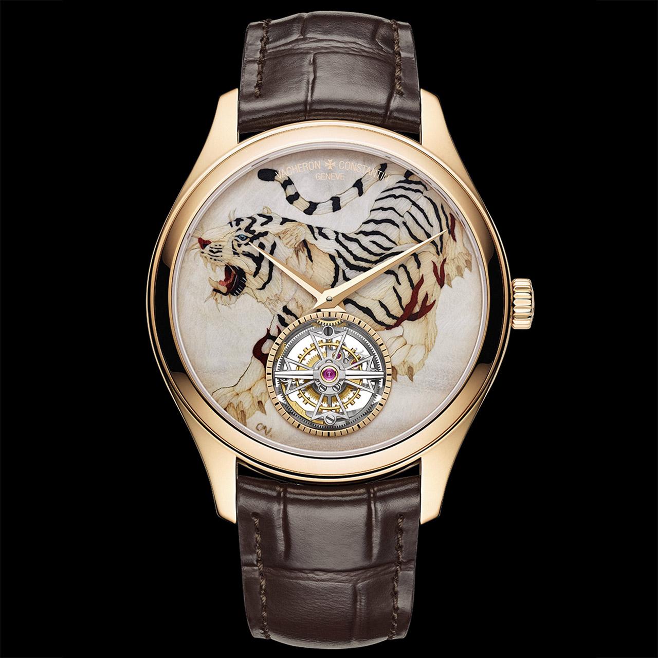 Vacheron Constantin Les Cabinotiers Le Temps Divin Ode to the four Guardians ref. 6040C/000R-155C (white: White Tiger)