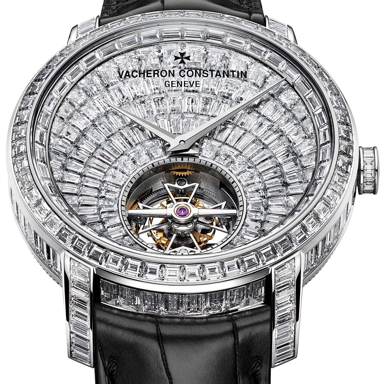 Vacheron Constantin Traditionnelle Tourbillon High Jewellery ref. 6057T/000G-H067 top