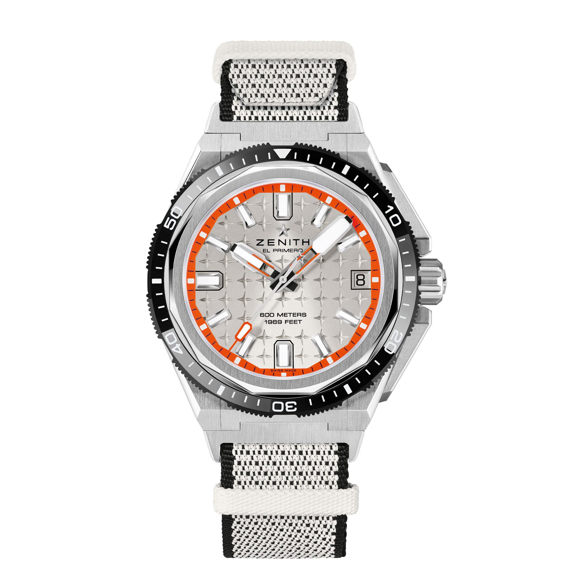 ID-one　SR-X5　167cm Zenith Defy Extreme Diver Silvery-white Dial