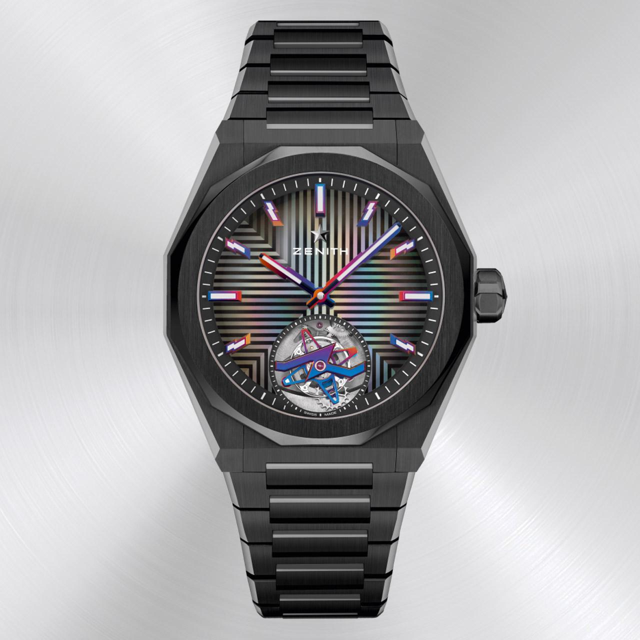 Zenith Defy Skyline Tourbillon Felipe Pantone One Off ref. 49.9302.3630/48.I001 ceramic bracelet