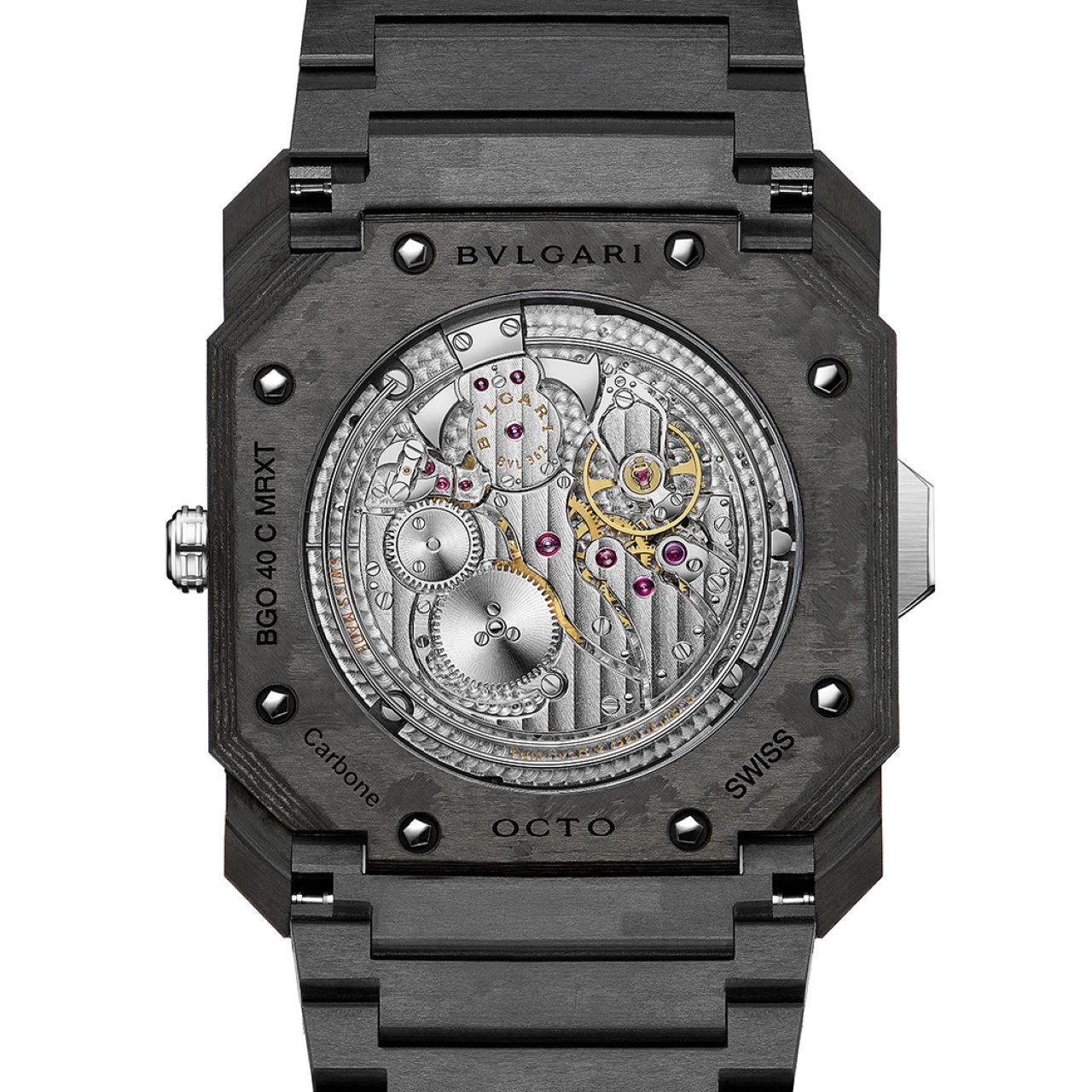 Bvlgari Octo Finissimo Minute Repeater Carbon ref. 103986 back