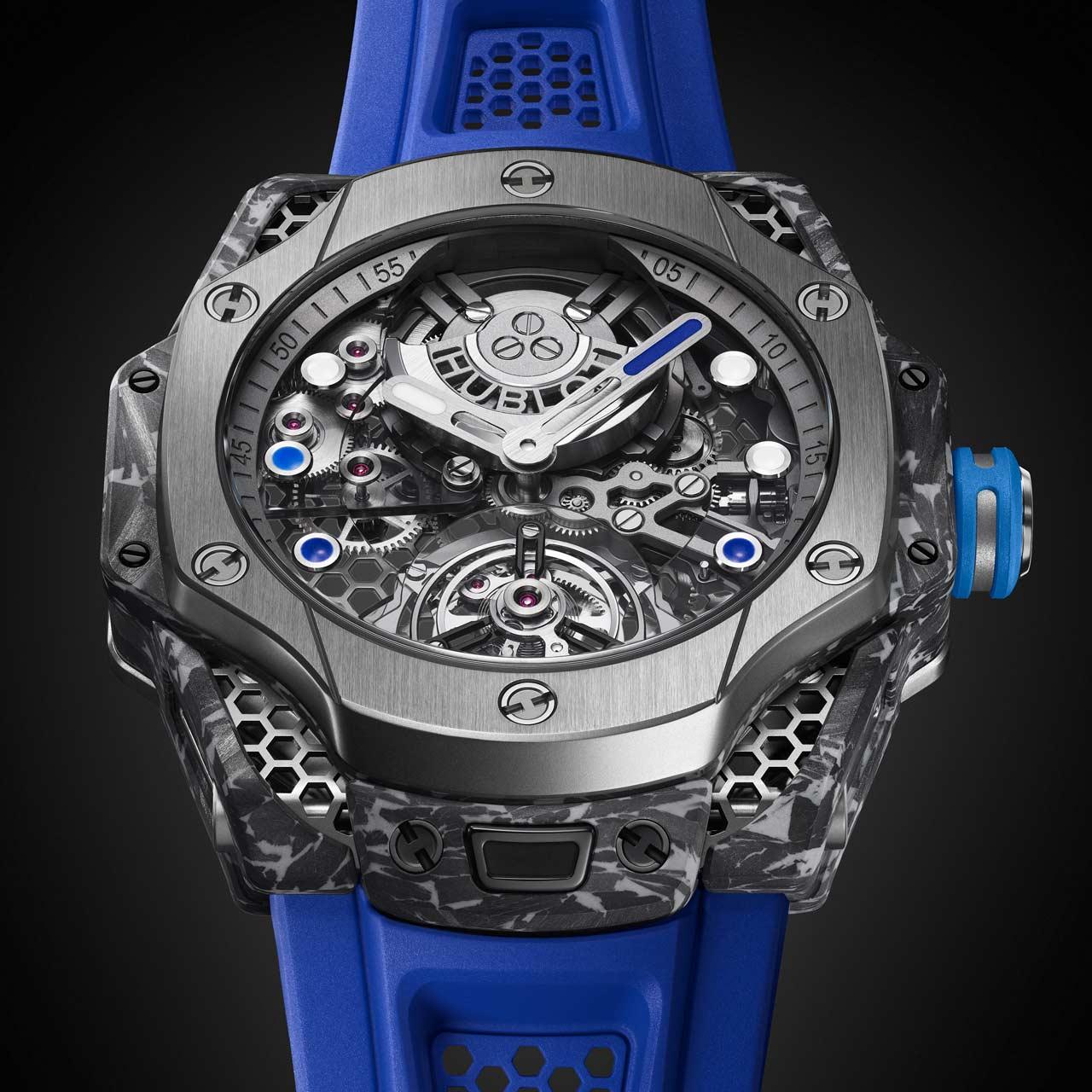 Hublot Big Bang Tourbillon Carbon SR-A by Samuel Ross ref. 428.NQ.0100.RX.SRA24 top