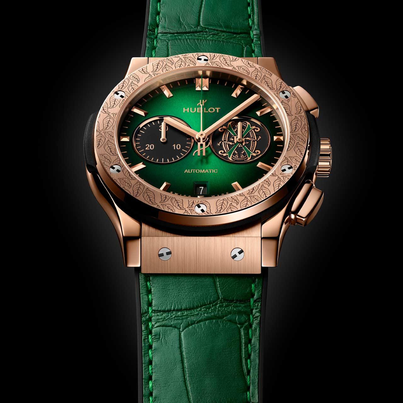 Hublot Classic Fusion Chronograph Arturo Fuente King Gold ref. 541.OX.8980.LR.OPX24 top