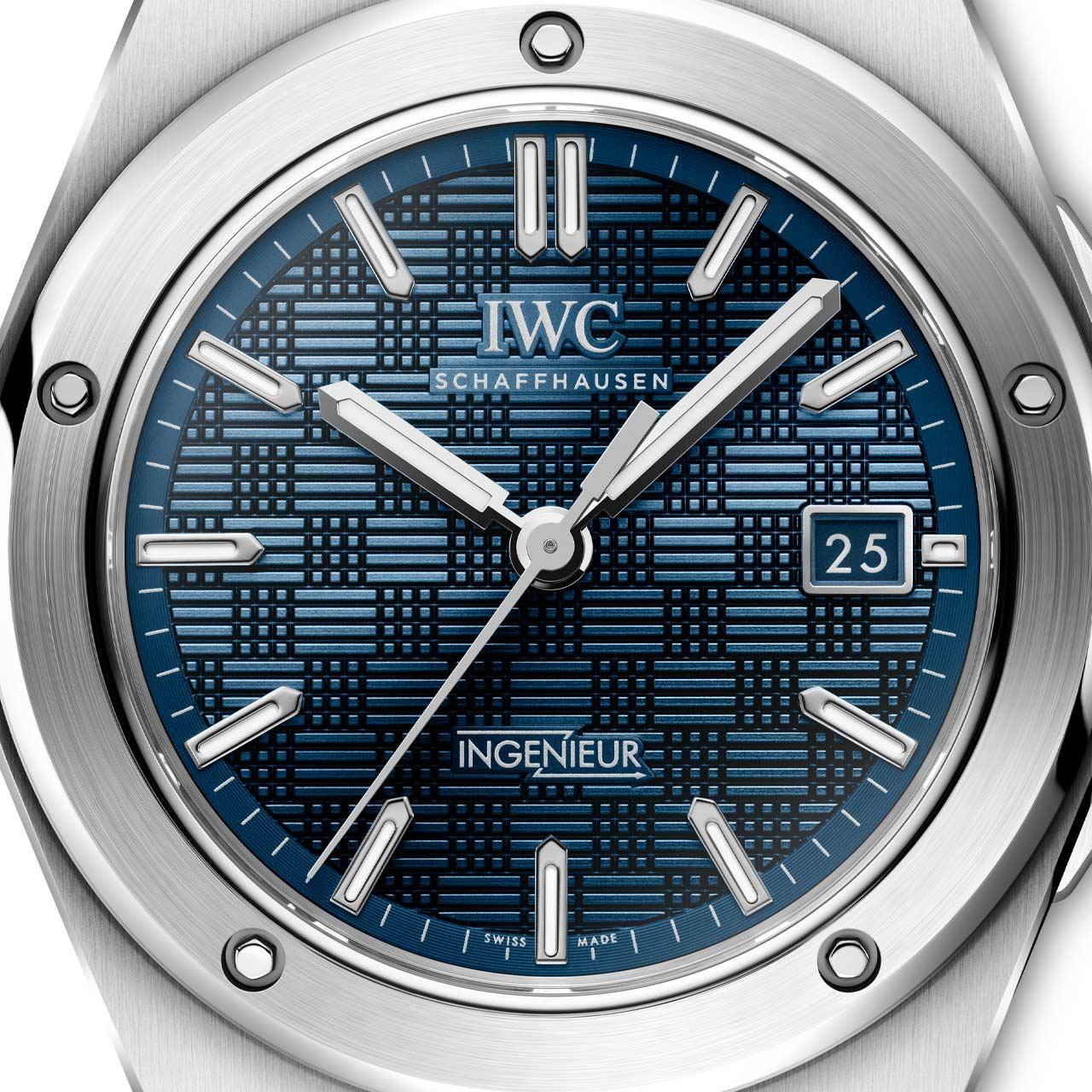 IWC Ingenieur Automatic 40 Blue ref. IW328907-dial