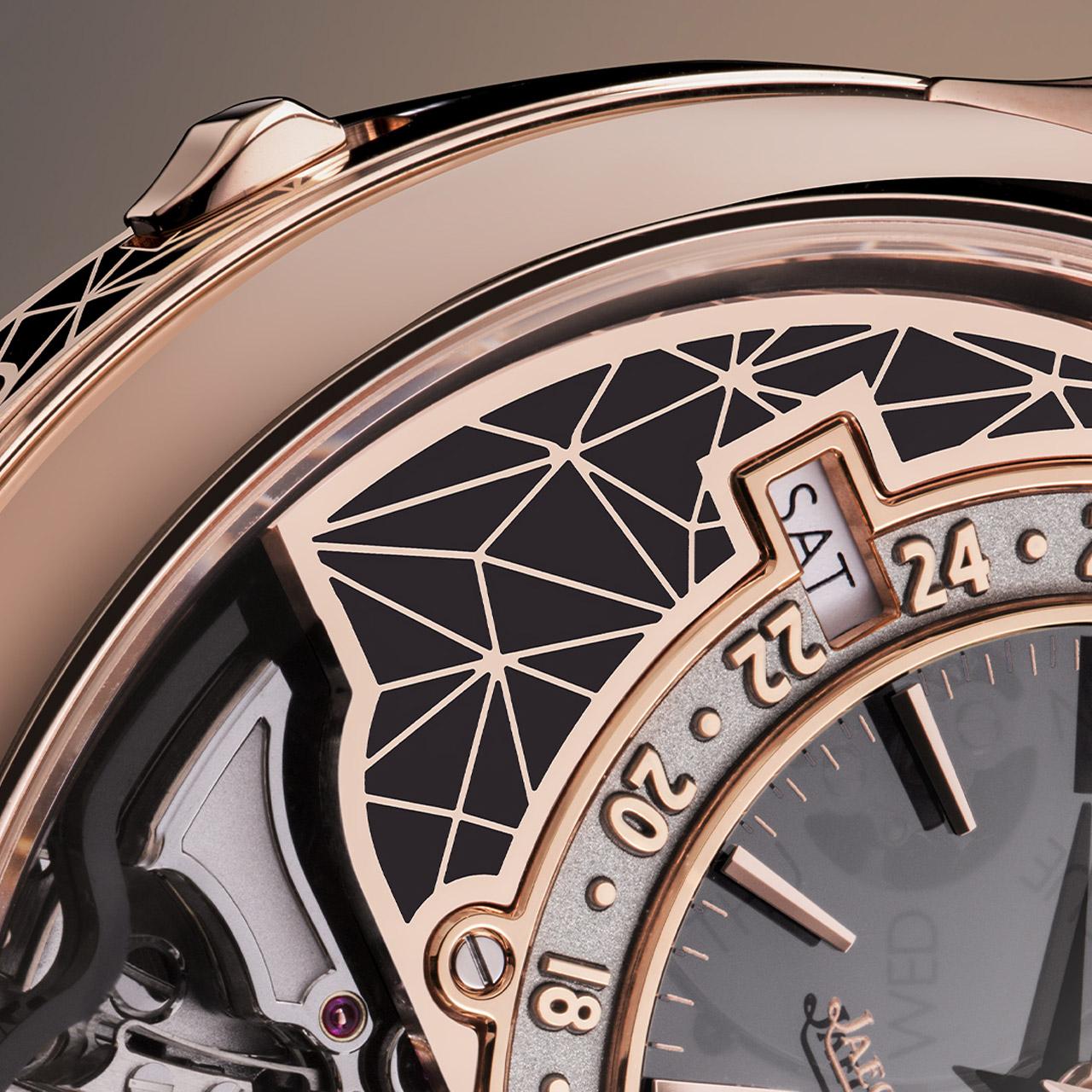 Jaeger-LeCoultre Master Hybris Artistica Calibre 184 ref. Q5252470 / Q5253470 dial detail