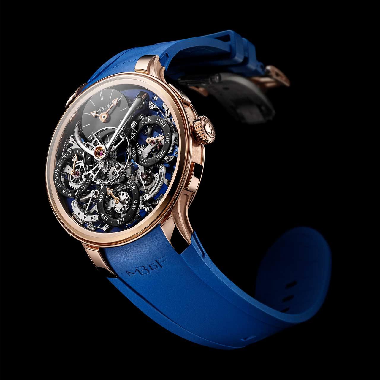 MB&F LM Perpetual EVO Silicon Valley Edition ref. 07.RR.BU side