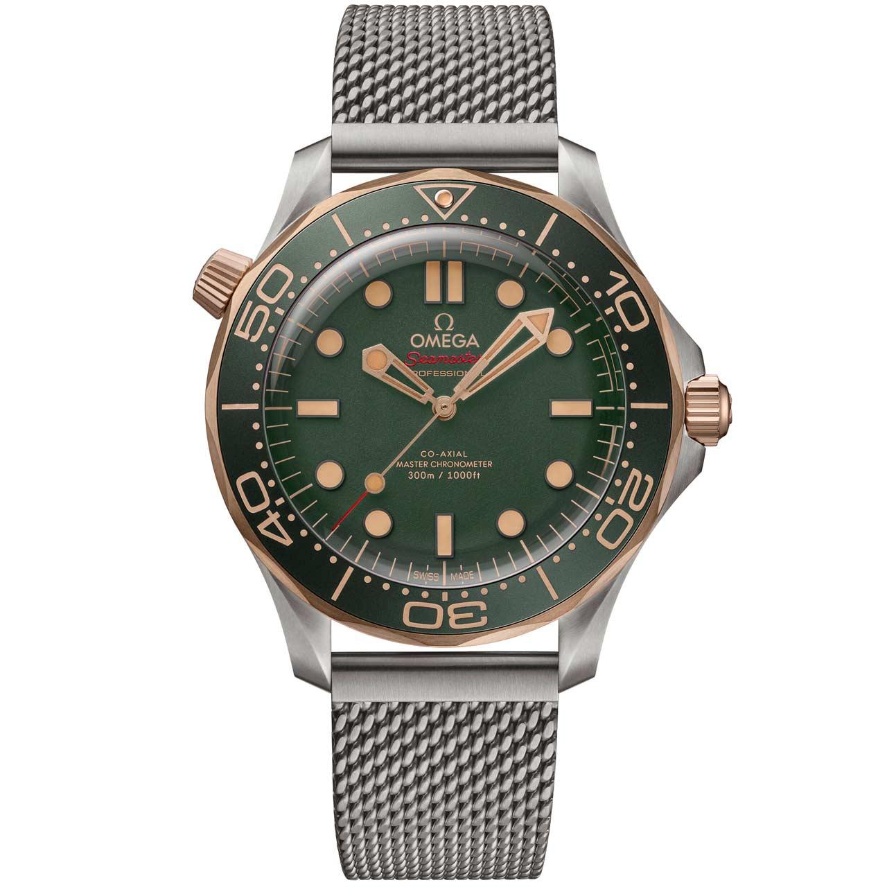 Omega Seamaster Diver 300M 42 mm Titanium - Bronze Gold ref. 210.90.42.20.10.001 bracelet