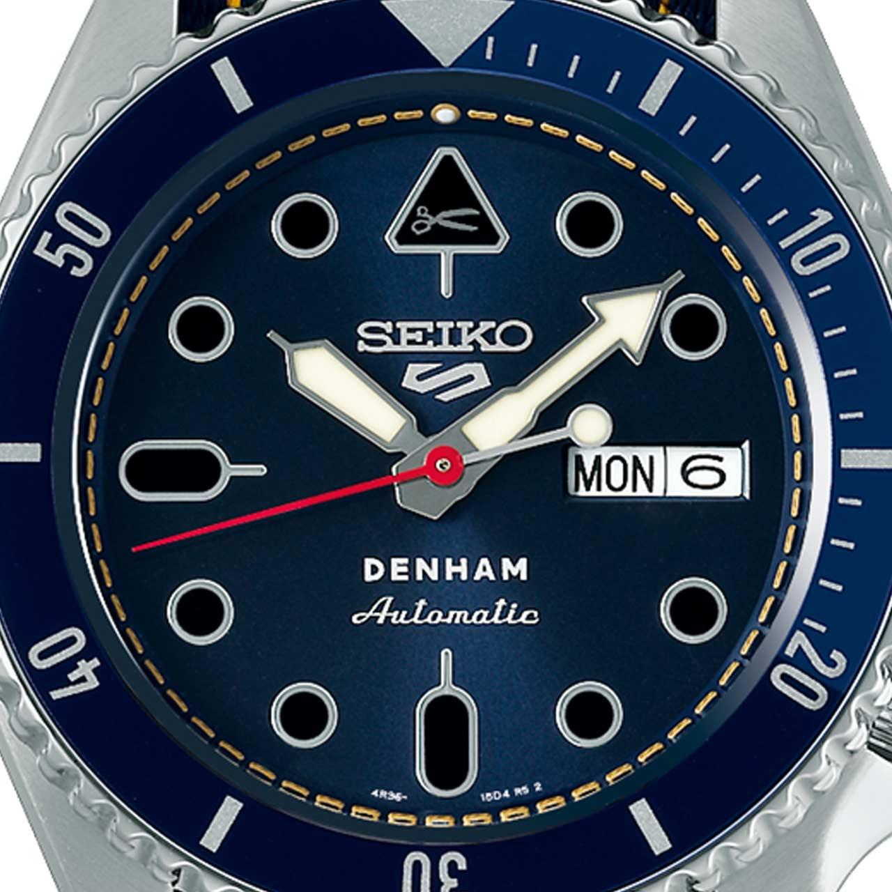 Seiko 5 Sports Denham Limited Edition ref. SRPL35 / SBSA281 dial