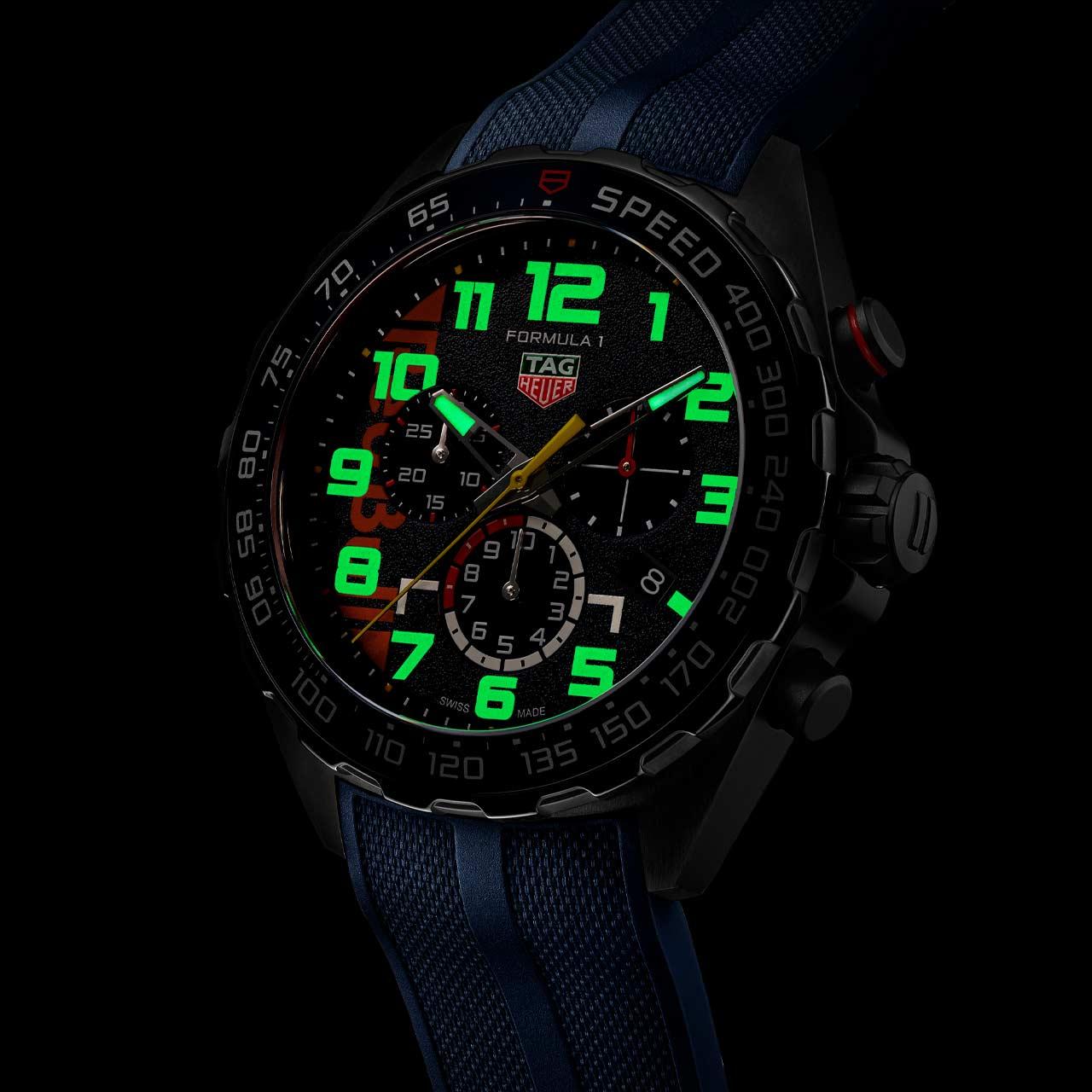 TAG Heuer Formula 1 Chronograph x Oracle Red Bull Racing ref. CAZ101AZ.FT8090 dial dark