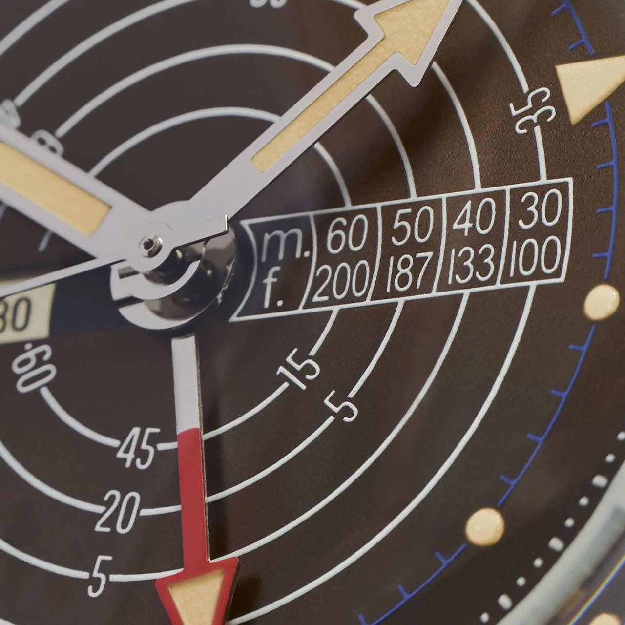 Vulcain Nautical Legacy Massena LAB ref. 46382667366587 dial detail