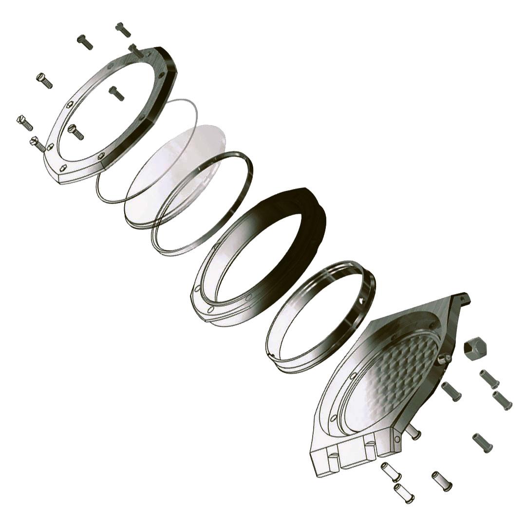 Audemars Piguet Royal Oak ref. 5402ST case exploded view