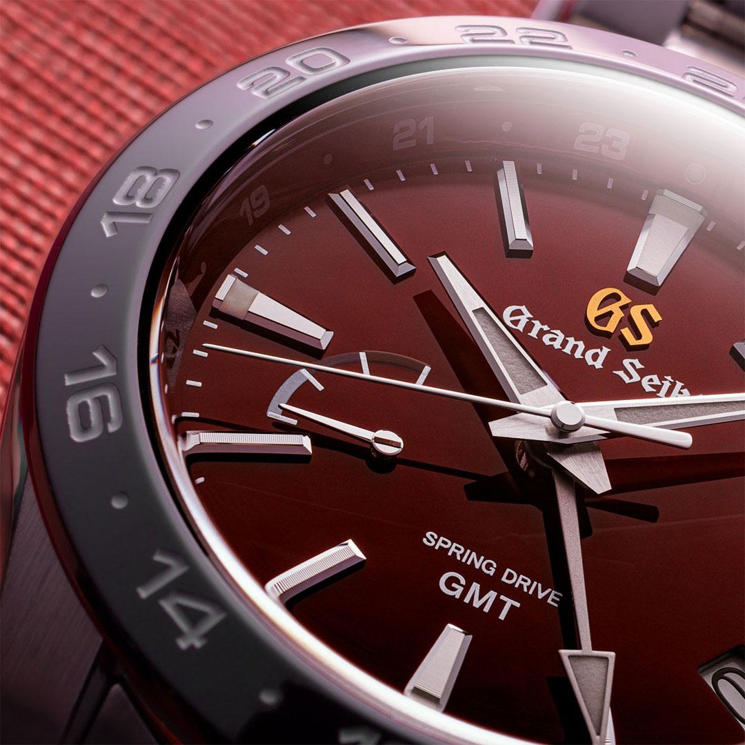 Grand Seiko Sport SBGE305 Caliber 9R 20th Anniversary Limited Edition dial detail