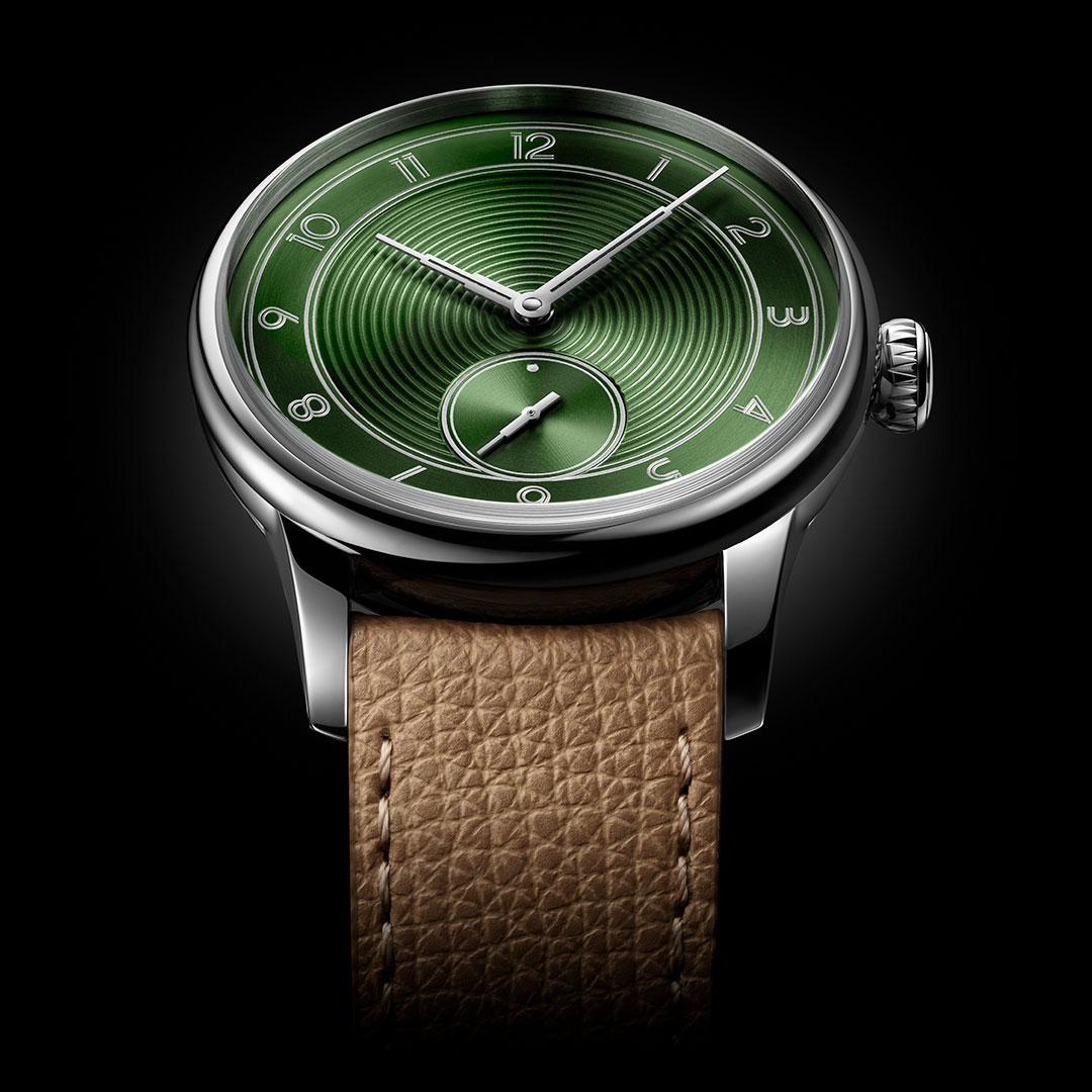 Louis Erard La Petite Seconde Metropolis Green x The Horophile ref. 34248AA69.BVA158 top