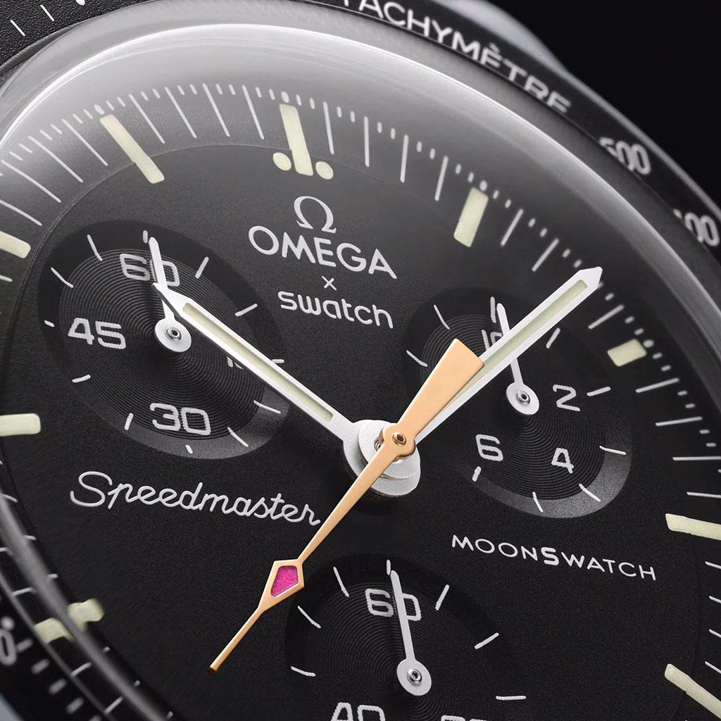 Omega x Swatch Bioceramic Moonswatch Mission to the Moon Moonshine Pink – ref. SO33M102-105