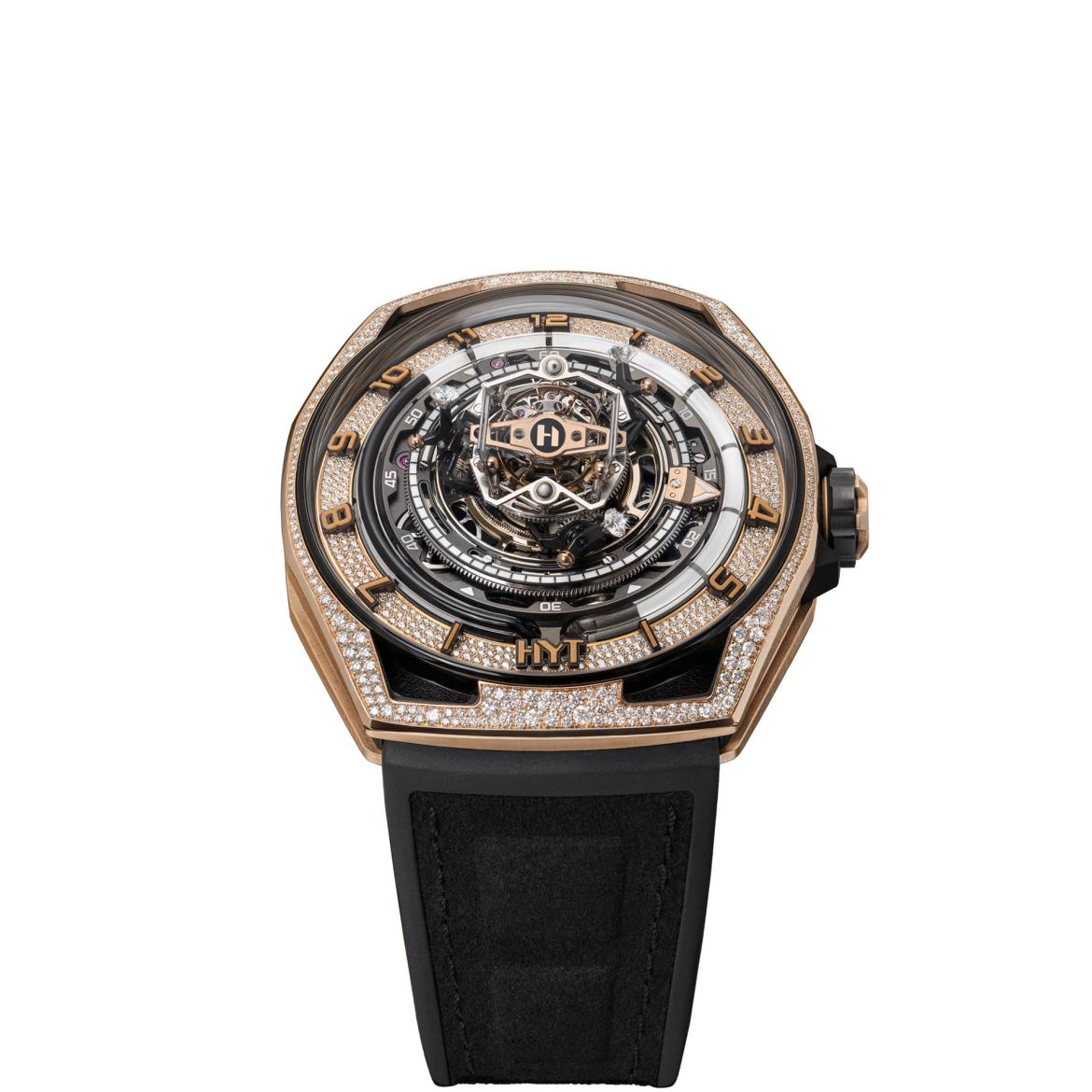 HYT Conical Tourbillon Infinity Diamonds ref. H03242-A