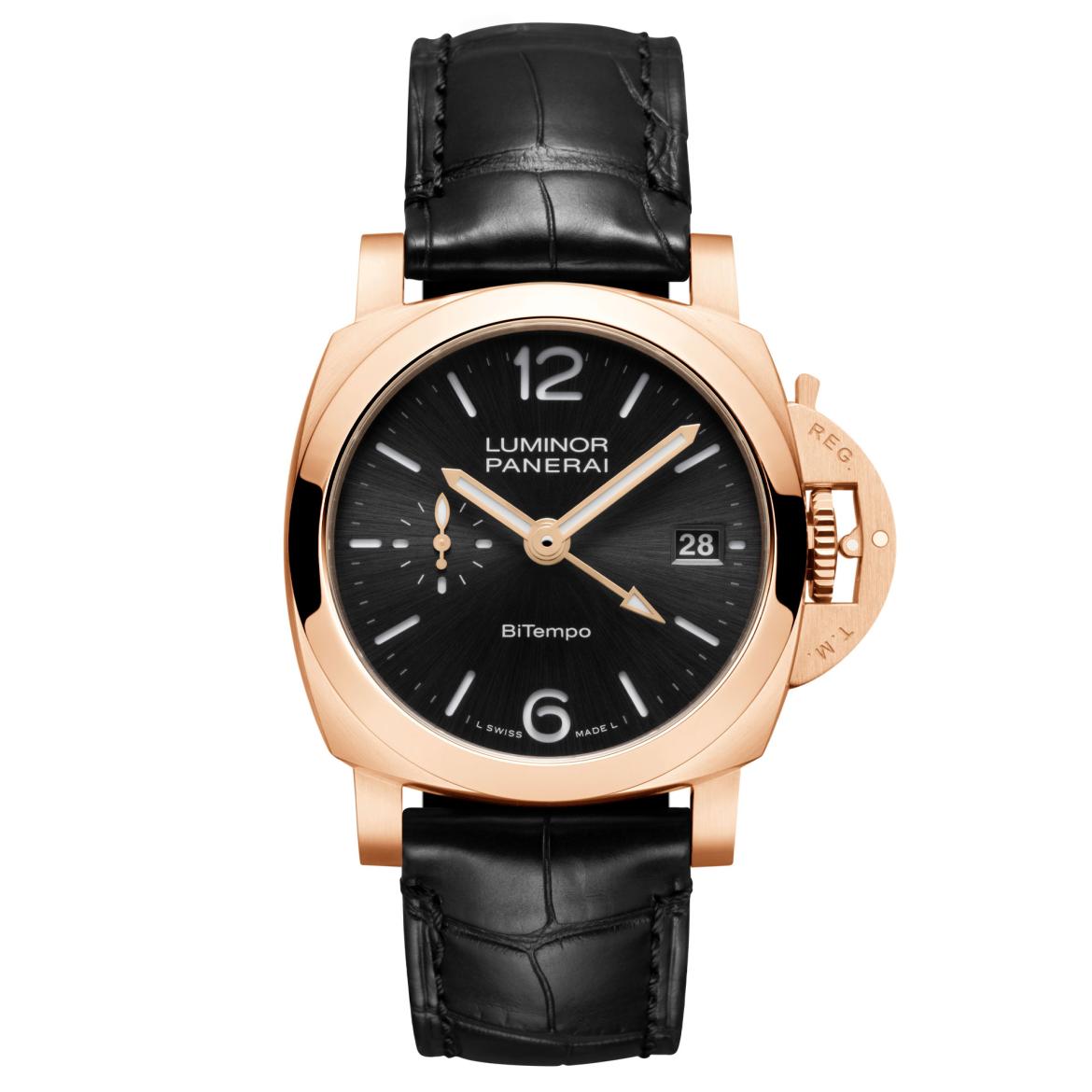 Panerai Luminor Quaranta BiTempo Goldtech ref. PAM01641