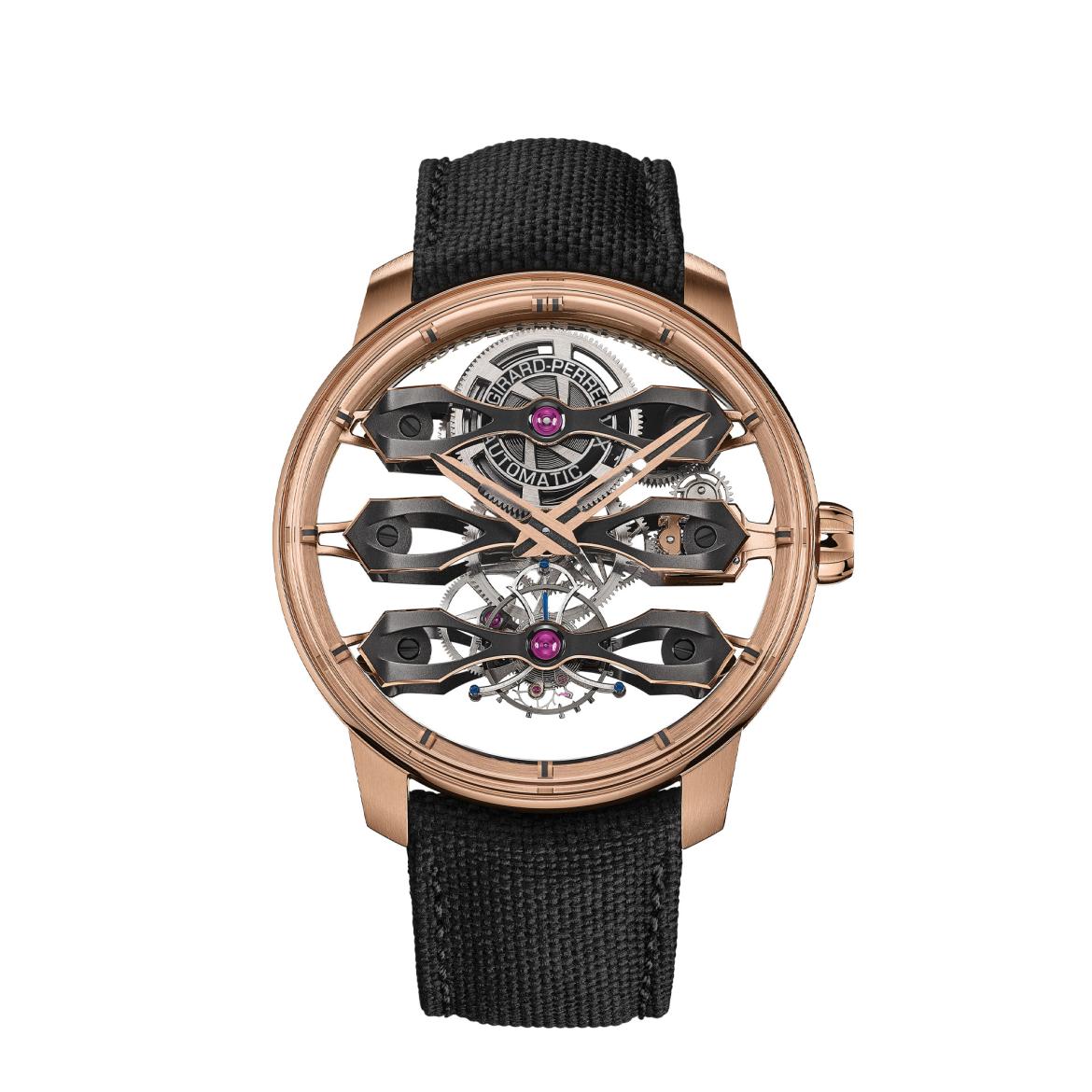 Girard-Perregaux Tourbillon with Three Flying Bridges ref. 99296-52-3434-5CC