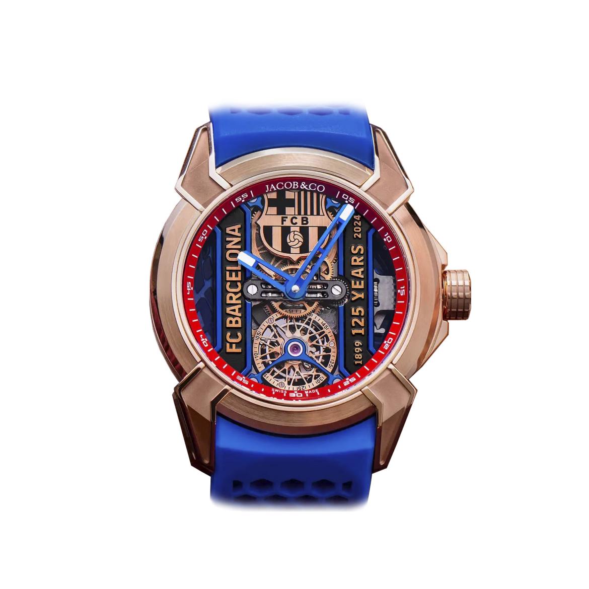 Jacob & Co. Epic X Tourbillon FC Barcelona 125th Anniversary Edition ref. EX112.43.AB.AA.ABRUA