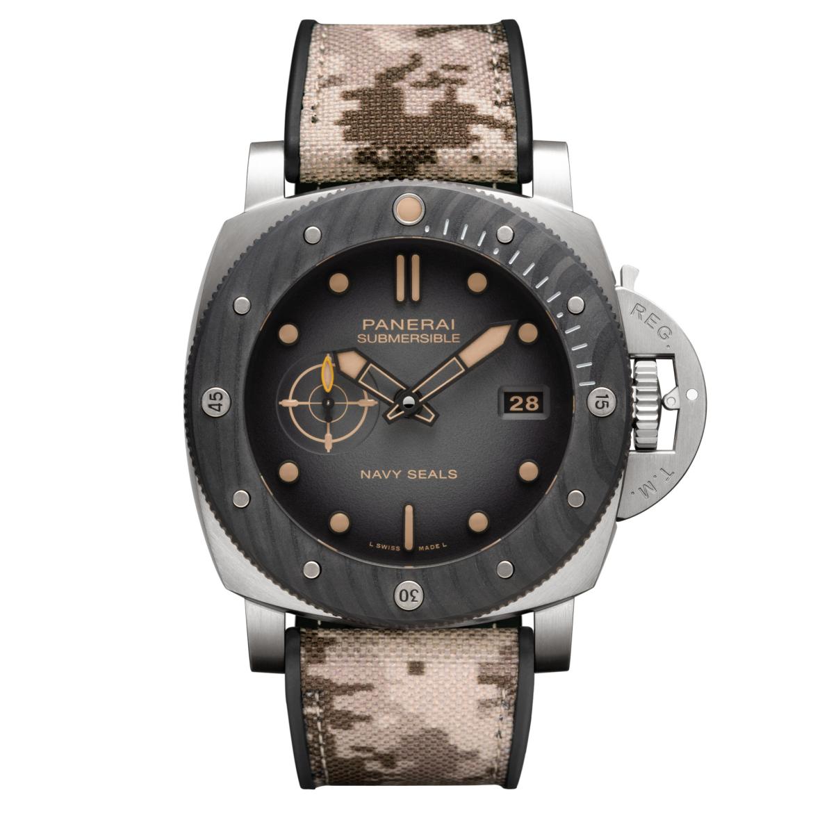 Panerai Submersible Navy SEALs Titanio ref. PAM01669