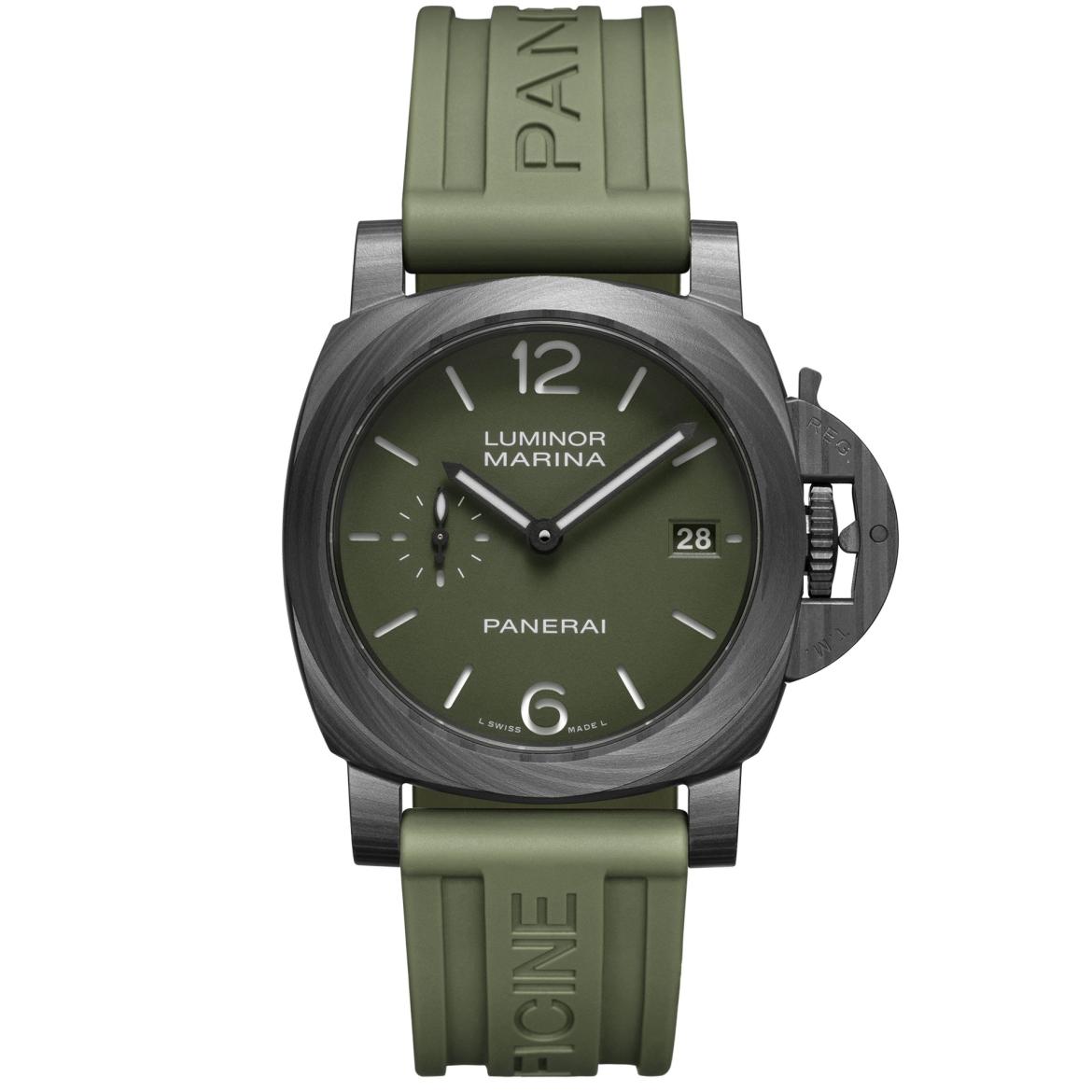 Panerai Luminor Quaranta Carbotech Matt Green ref. PAM01526